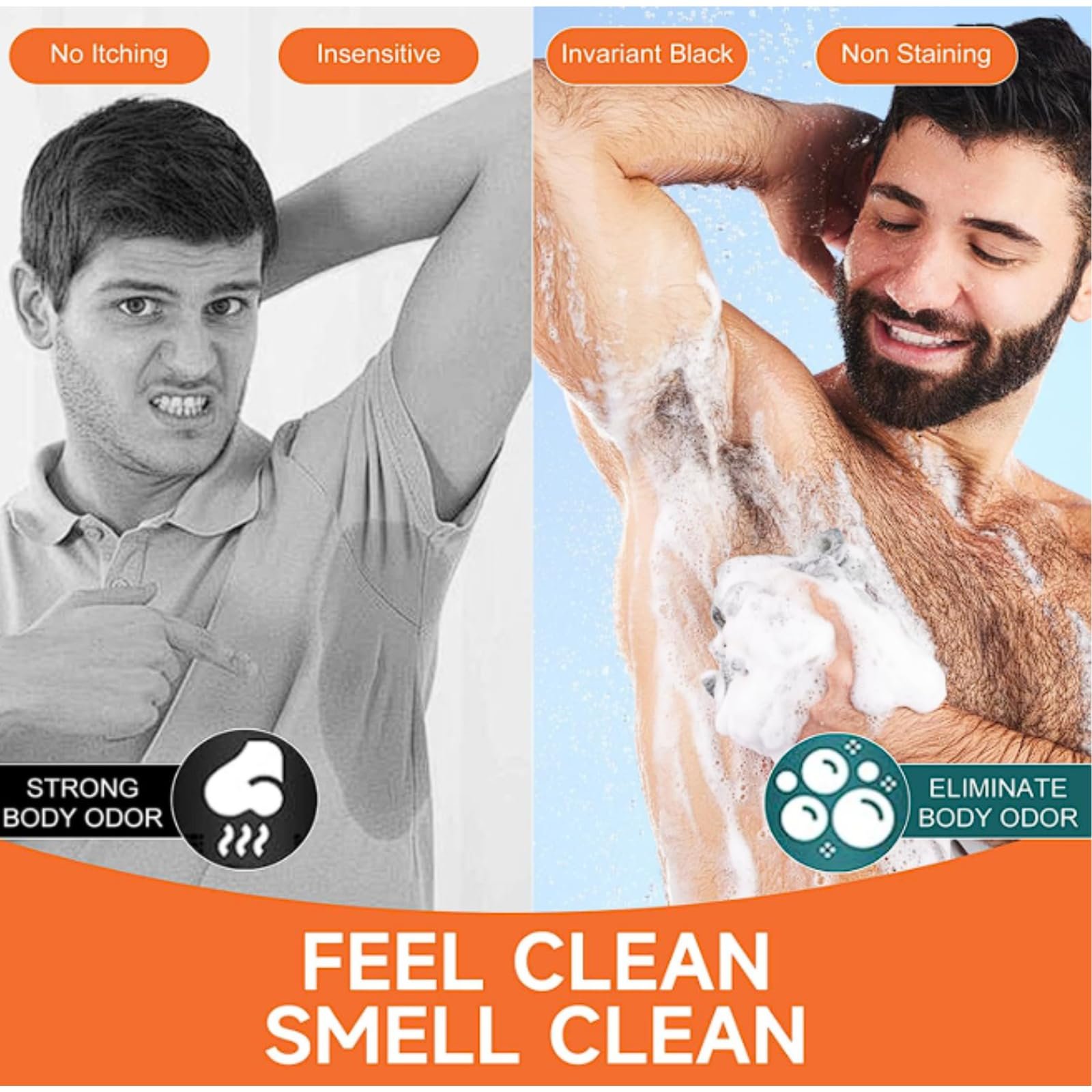 Гель для душу Persimmon Натуральний дезодоруючий 2 шт, фото №5