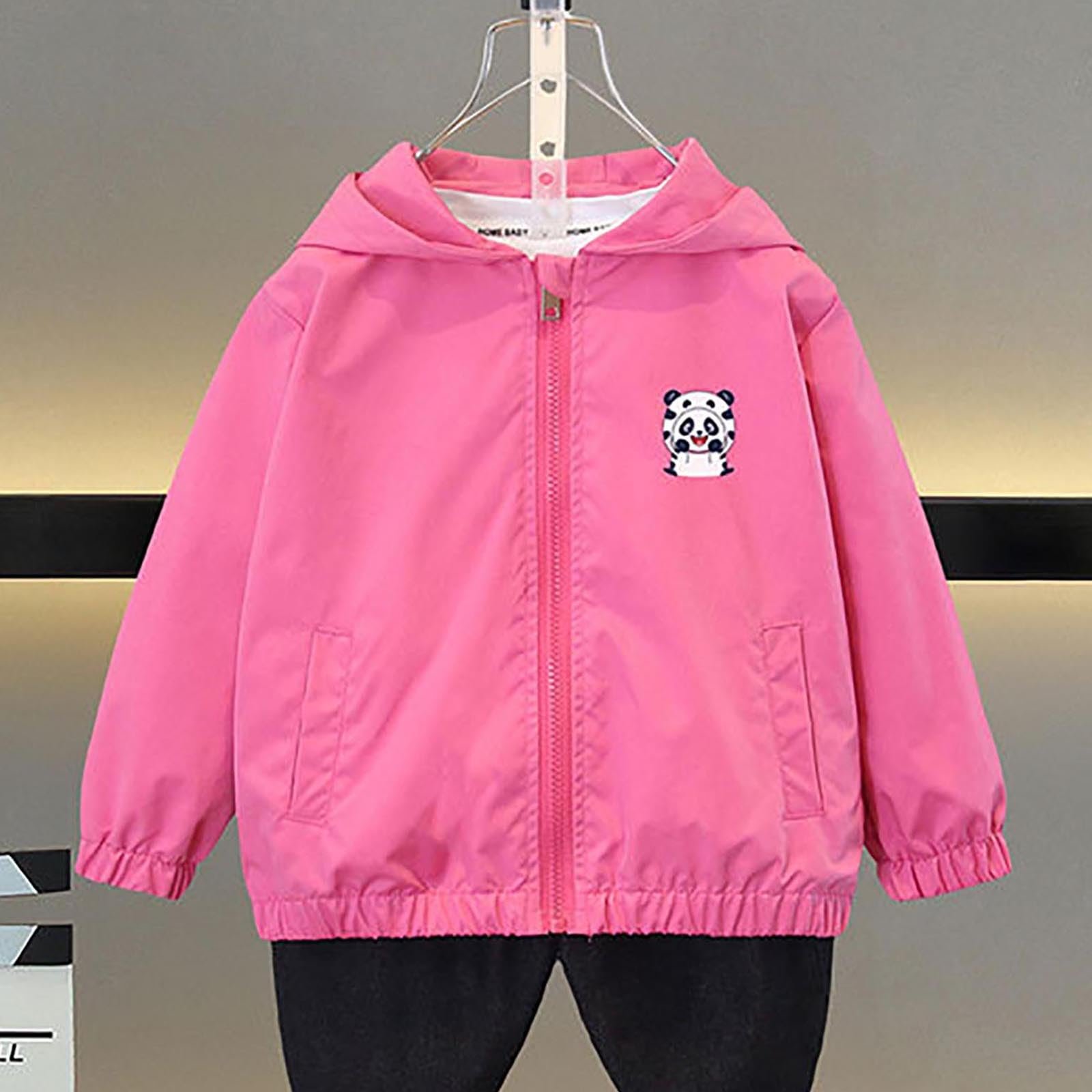 Ветрозащитная куртка Rauschen для детей среднего и большого возраста, водонепроницаемая, с длинными рукавами, с капюшоном, повседневная, тонкая, модная, фото №3