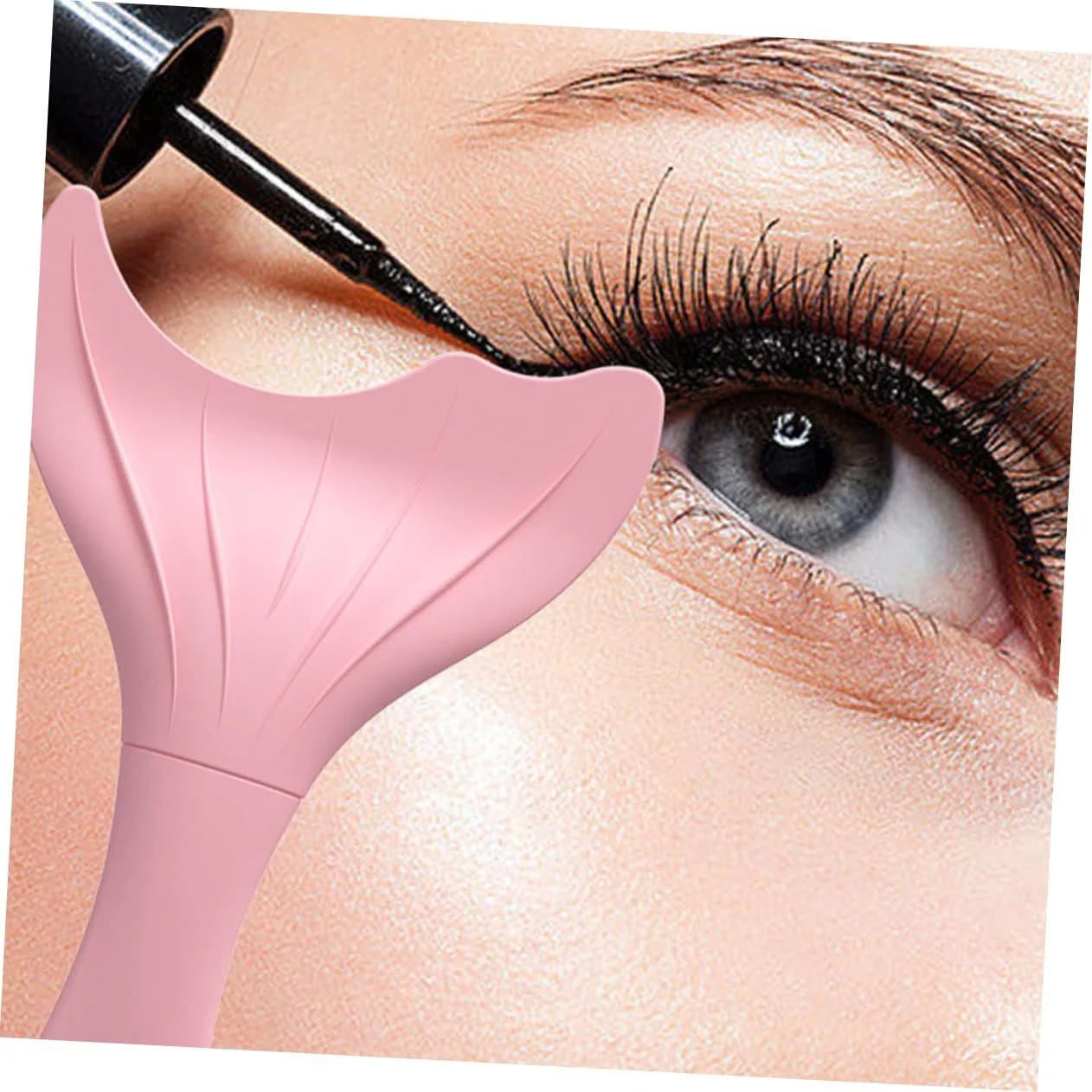 Інструмент для макіяжу POPETPOP, набір трафарет для тіней, аплікатори для підводки очей, силіконові, для дівчат, фото №3