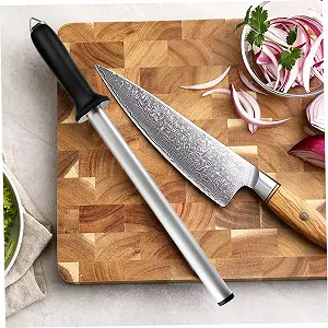 Мусат алмазний 10 дюймів високотвердий для заточування кухонних та мисливських ножів synthetic.ua - Фото 1