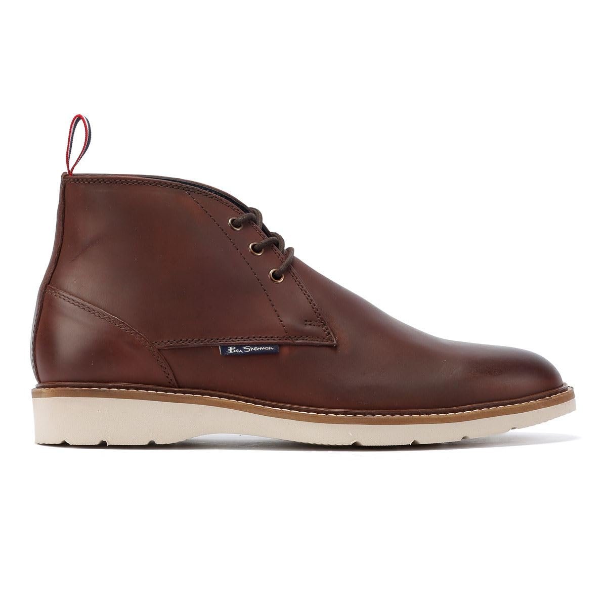 Ботинки Ben Sherman Hampton Кожа Красный, фото №5