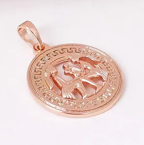 Підвіска позолочена жіноча знак зодіаку Близнюки - Фото 1