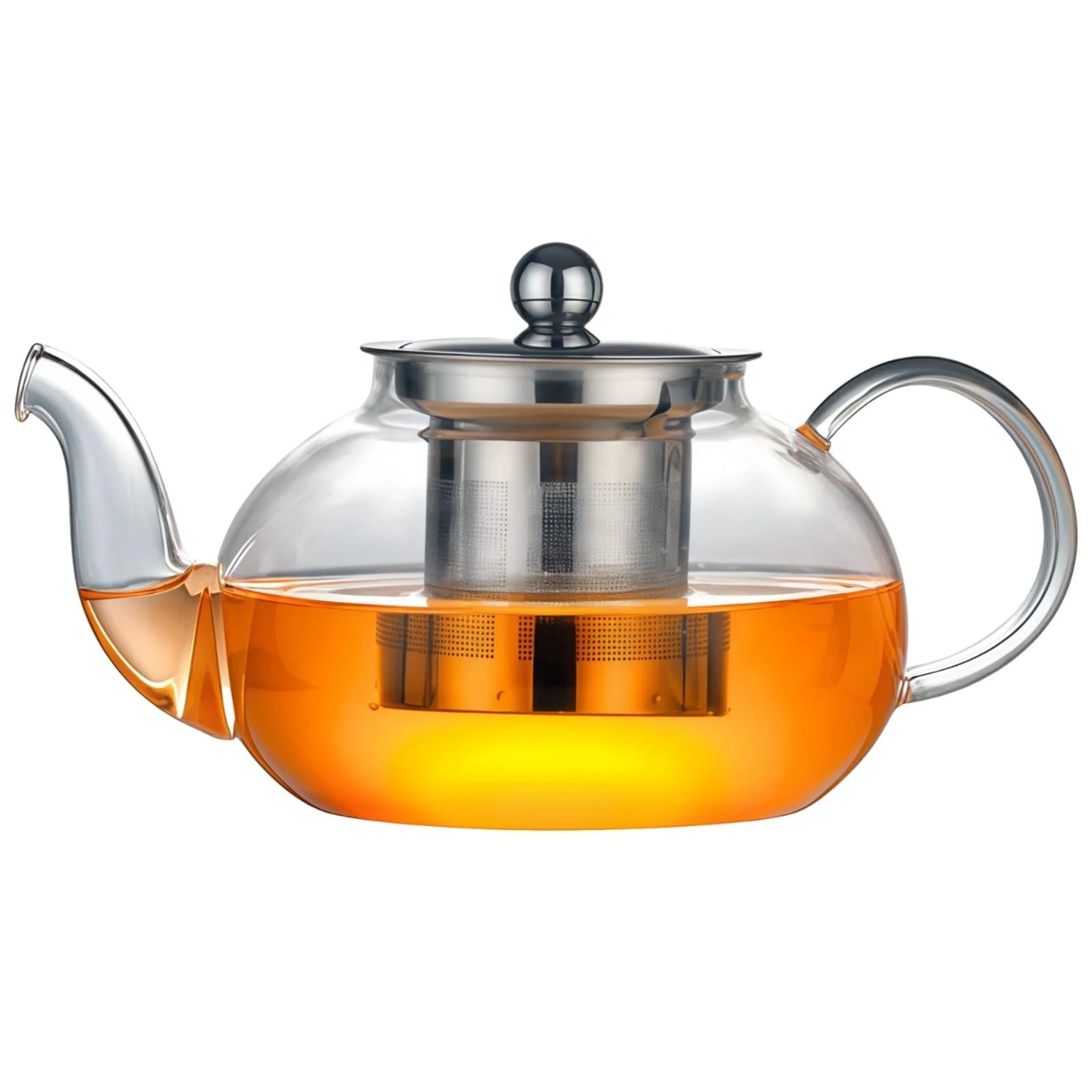 Скляний Чайник-заварник, фото №1