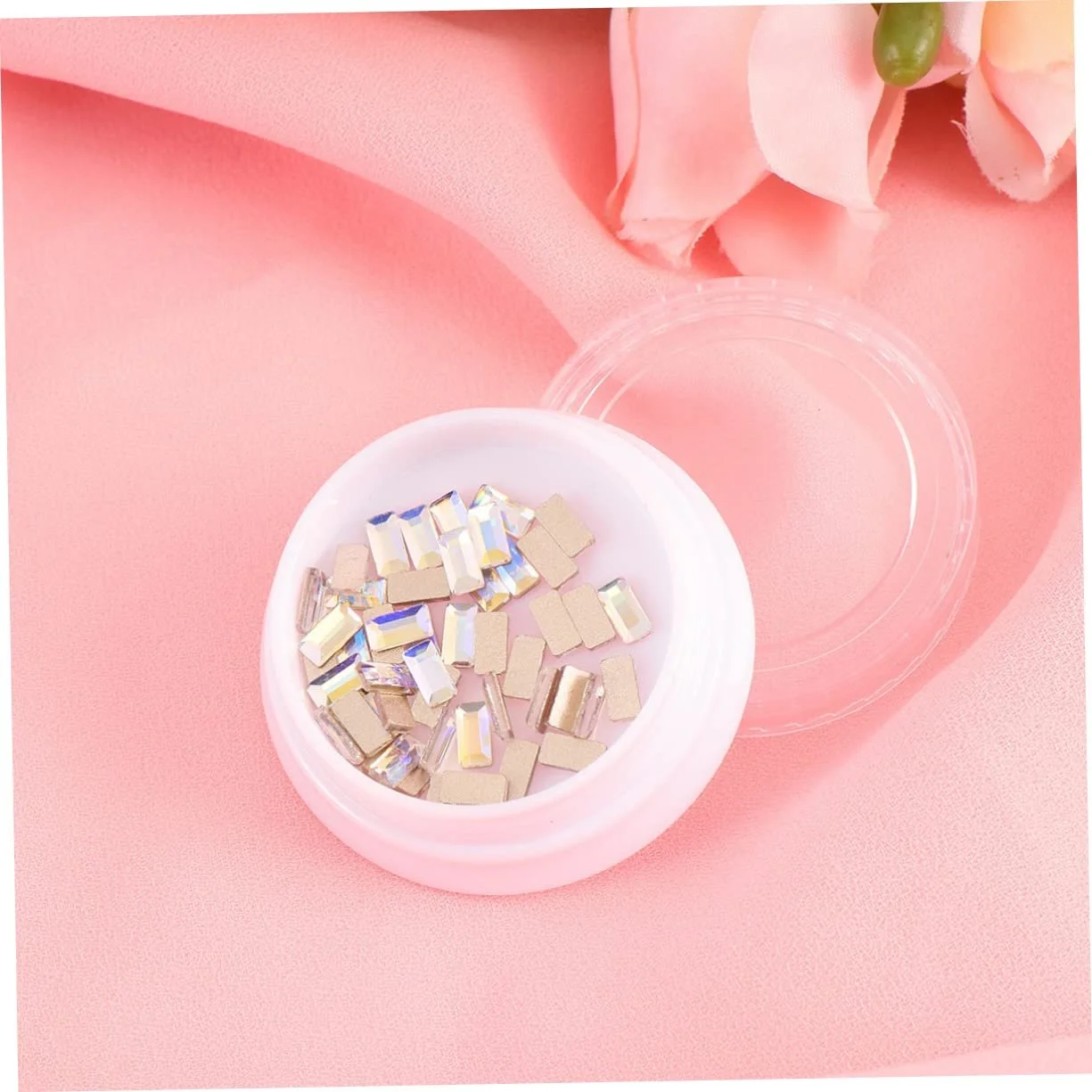 Стразы для ногтей Плоская задняя часть Бриллиантовые украшения для ногтей Кристаллы для ногтей Стразы для ногтей Наклейки для маникюра со стразами Наклейки для ногтей со стразами, фото №3