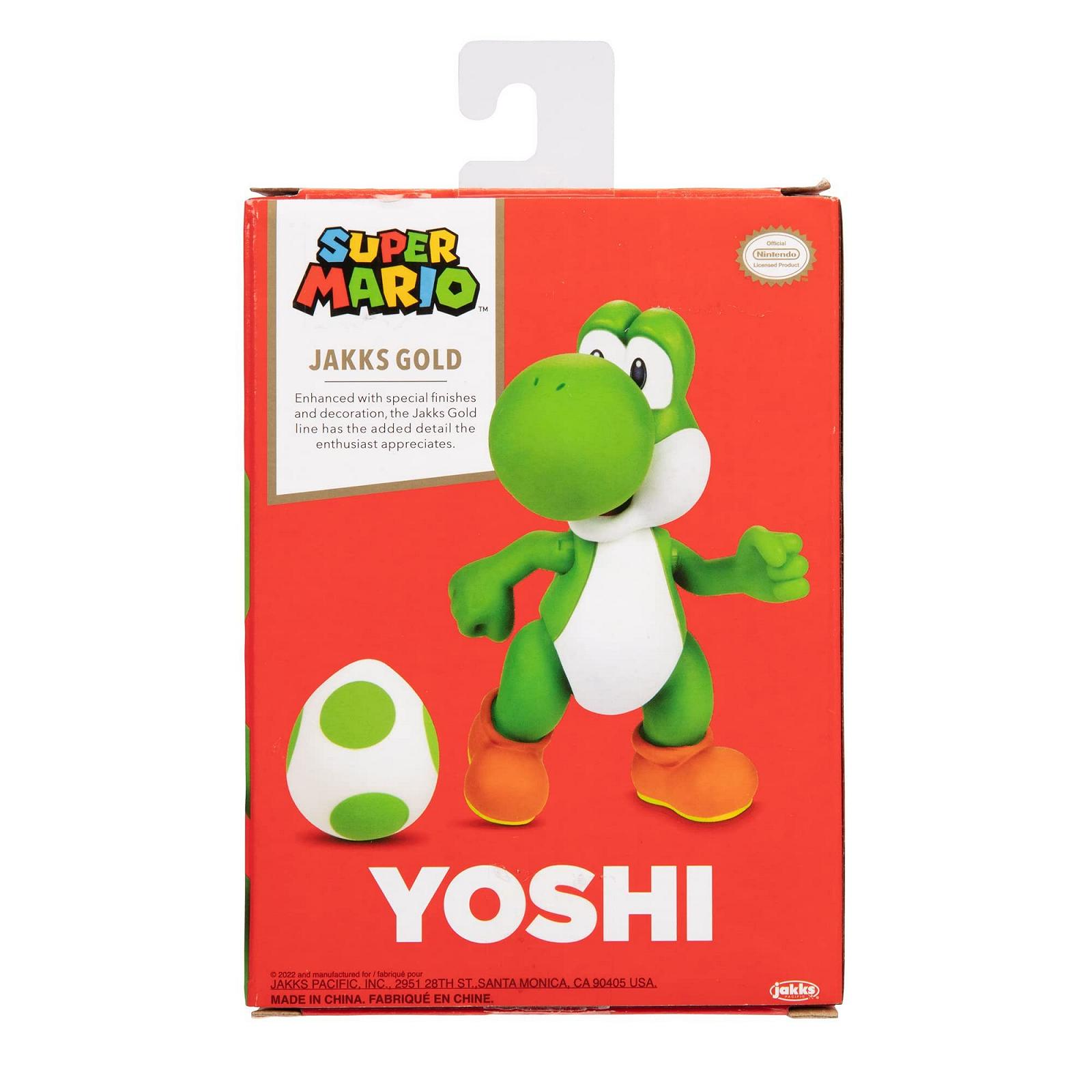 Фігурка Yoshi Nintendo Super Mario з яйцем у колекційній коробці, 10 см, фото №3