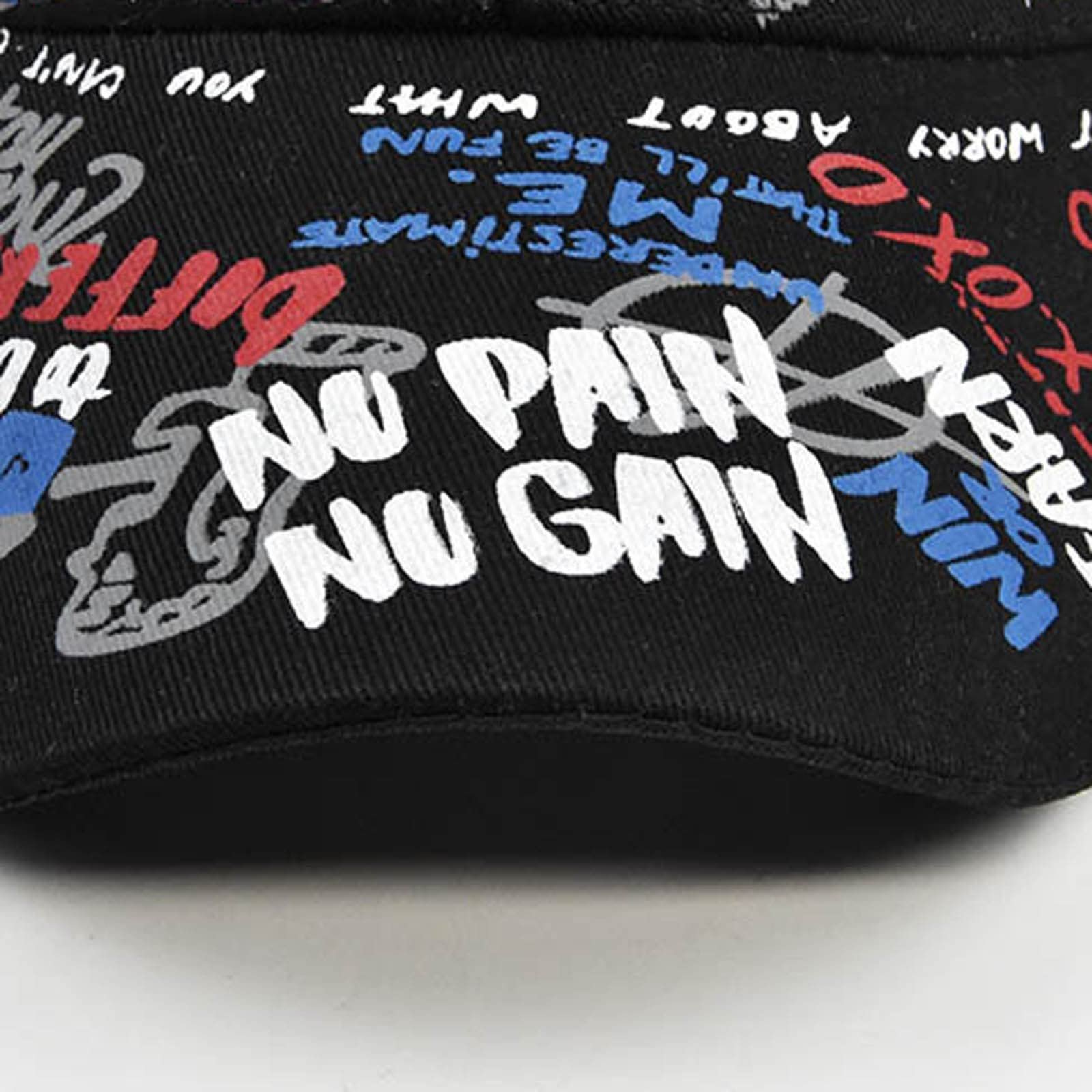 Бейсболка дышащая с ретро-буквами разноцветная унисекс, фото №3