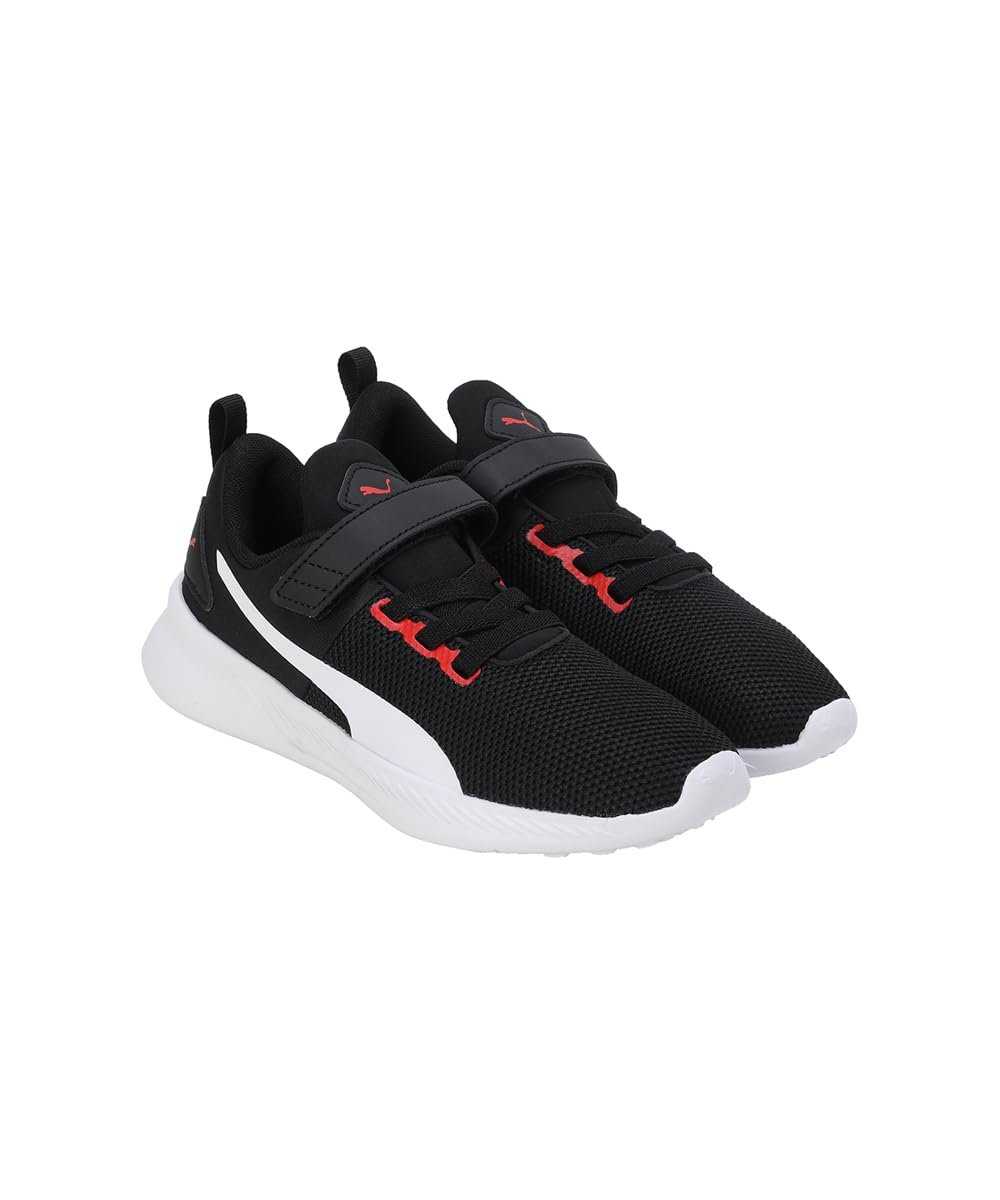 Кроссовки PUMA Flyer Runner Jr Черные, Белые, фото №5