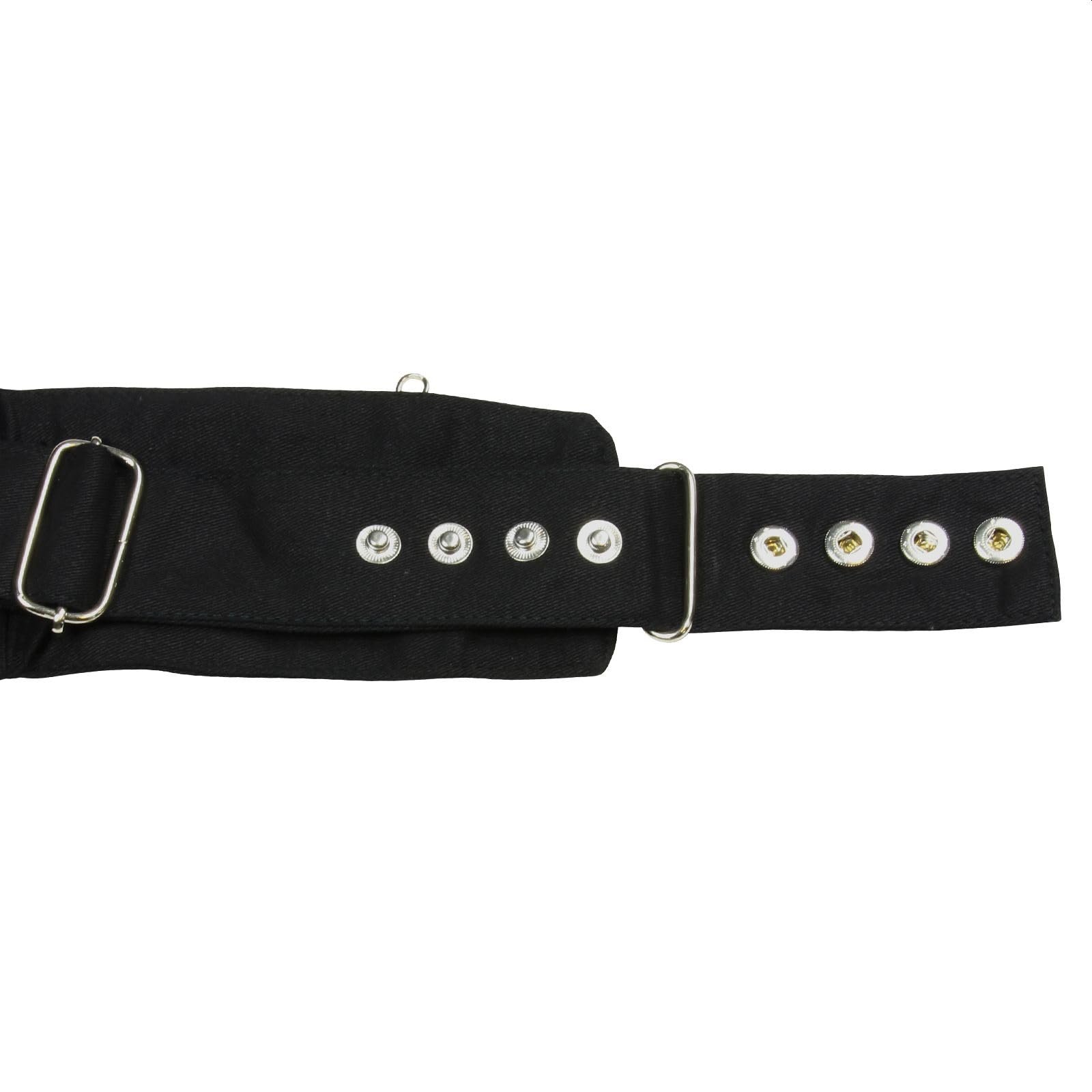 Сумка поясная Freak Scene Buddy Premium Black / Silver, черная, фото №4