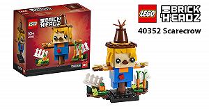 Конструктор Лего LEGO BrickHeadz Пугало на День благодарения (40352) synthetic.ua - Фото 1