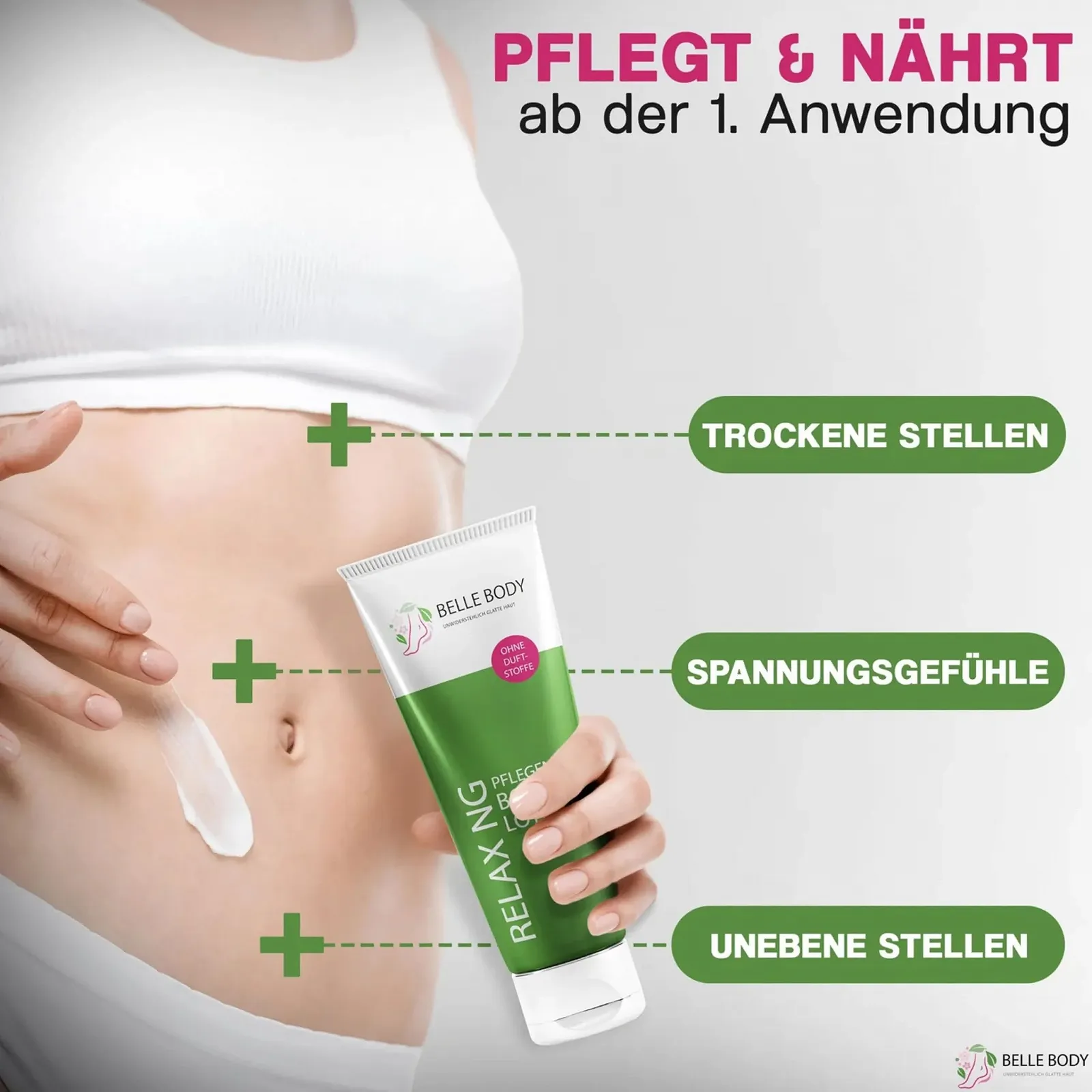 Лосьйон для тіла Belle Intensive Moisture & Soothing Care 5 x 250 мл - для ніжної регенерації шкіри - без парабенів, силіконів та ароматизаторів, фото №5 Лосьйон для тіла Belle Intensive Moisture & Soothing Care 5 x 250 мл - для ніжної регенерації шкіри - без парабенів, силіконів та ароматизаторів, фото №5