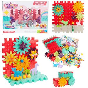 Конструктор Creative Building Blocks с шестеренками 268 элементов - Фото 1