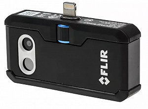 Тепловізійна камера FLIR ONE Pro LT / 80 x 60 / 100mk / 8.7Hz / Чорний synthetic.ua - Фото 1