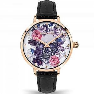 Купить Женские аналоговые кварцевые часы Police PL.16032MSR/01 с кожаным ремешком, черный ремешок - Фото 1 Женские аналоговые кварцевые часы Police PL.16032MSR/01 с кожаным ремешком, черный ремешок - Фото 1