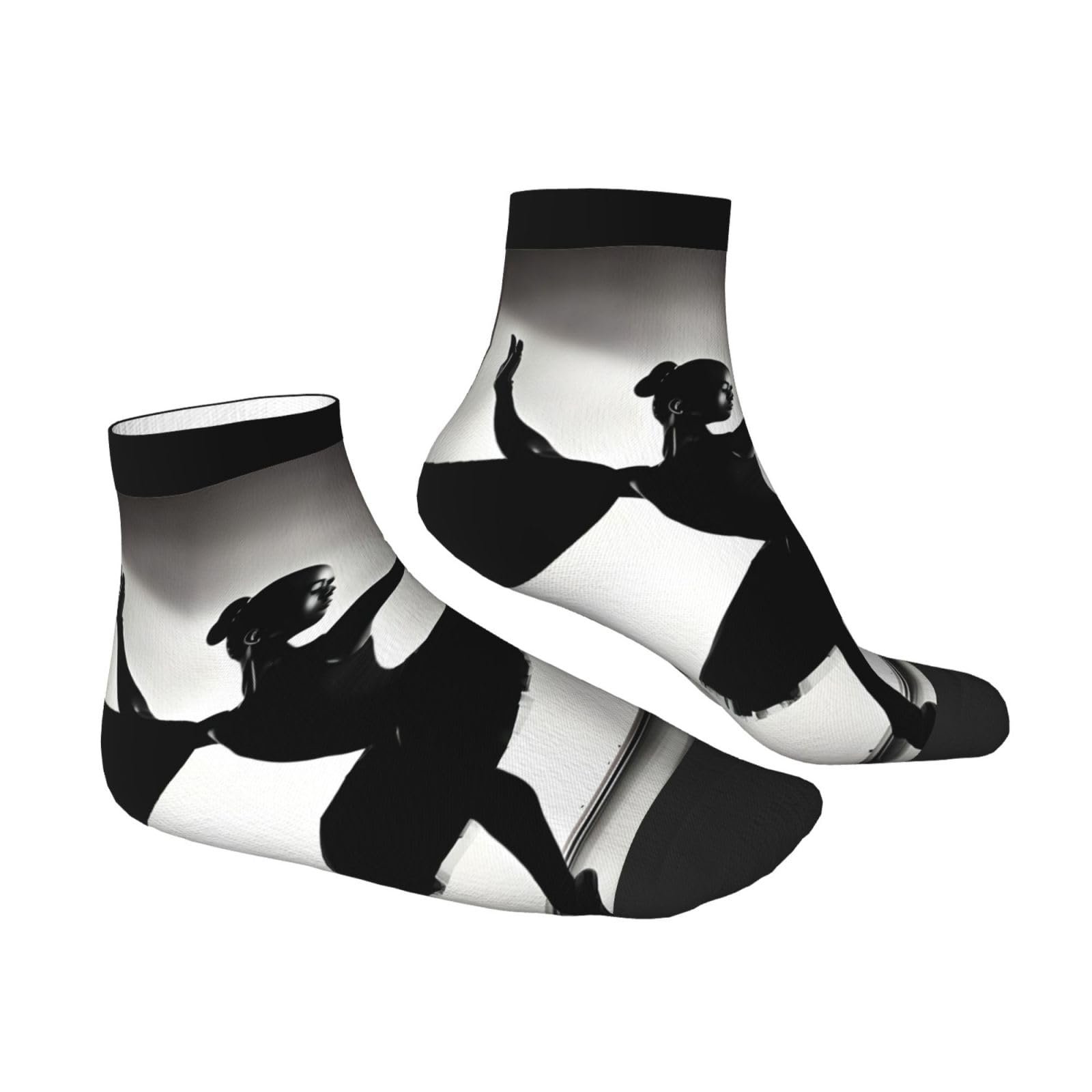 Носки SSIMOO Ballerina Dance Модные удобные носки для взрослых, повседневные носки, подходят для любого времени года, Ballerina Dance, один размер, фото №3