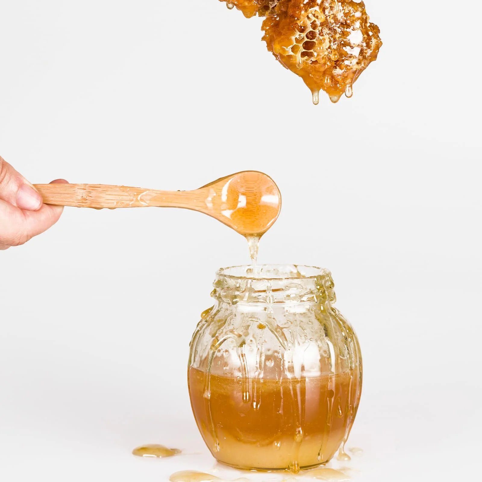 Ложка Деревʼяна для Супу з Довгою Ручкою 13 cm, Паковання 8 шт., фото №3