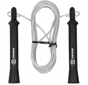 Купити Сталева скакалка BAY Miami 280 Swivel PVC Coating 280 см Black - Фото 1 Сталева скакалка BAY Miami 280 Swivel PVC Coating 280 см Black - Фото 1