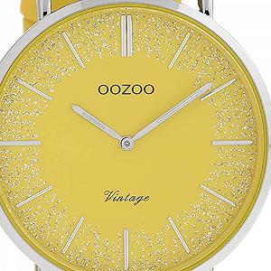 Женские часы Oozoo Flat Vintage Ремешок кожаный Блестящие элементы на циферблате 40 мм цена на synthetic.ua - Фото 1 Женские часы Oozoo Flat Vintage Ремешок кожаный Блестящие элементы на циферблате 40 мм synthetic.ua - Фото 1