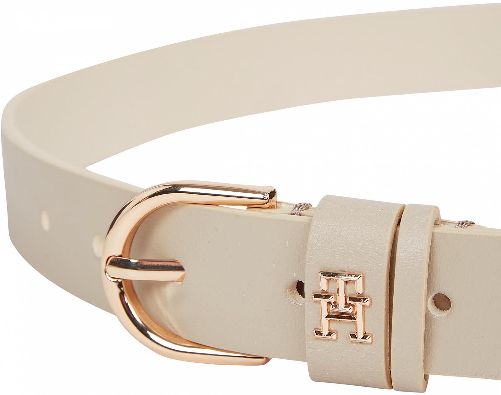 Ремень Tommy Hilfiger Essential Effortless 1" Кожаный Бежевый (Sugarcane), фото №3