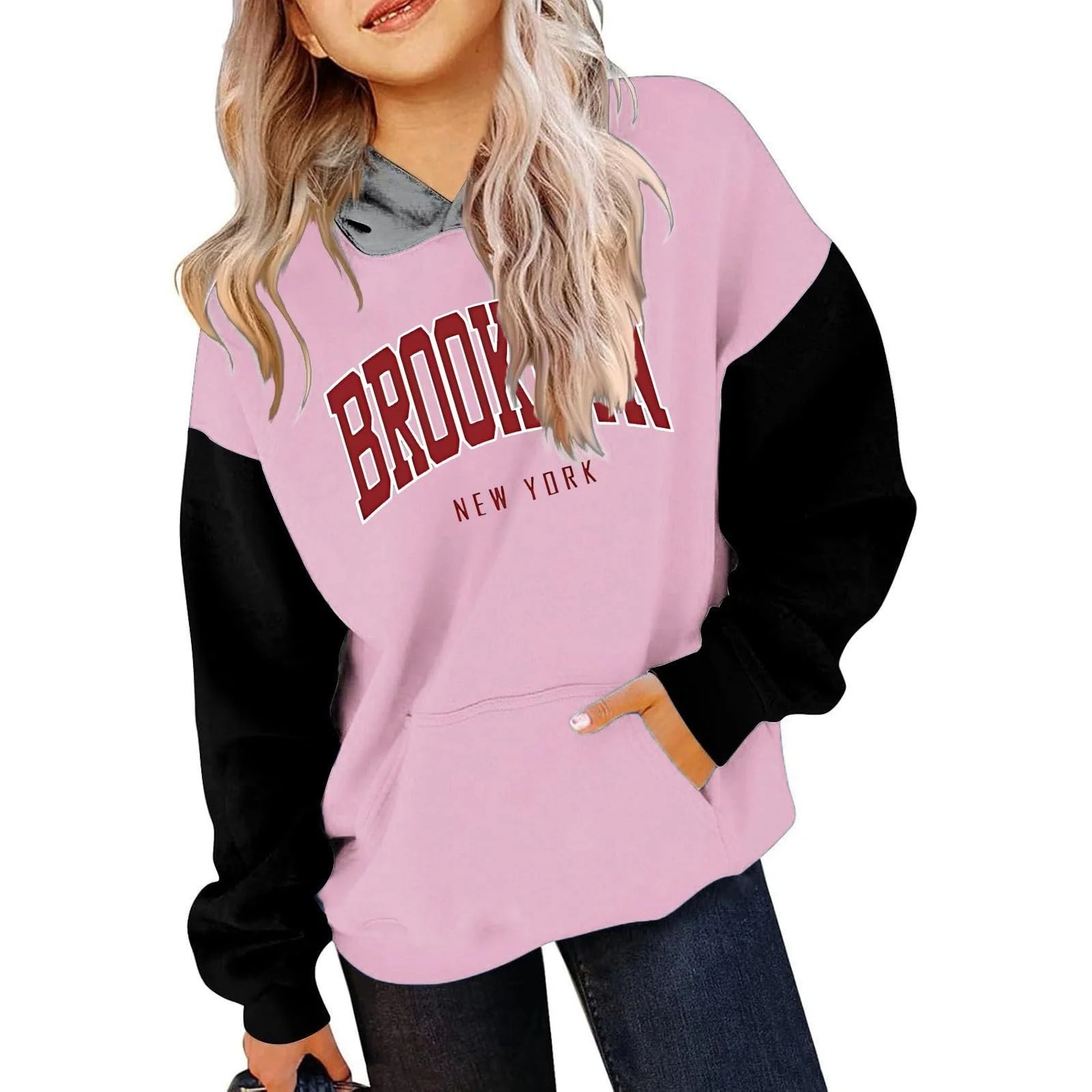 Девочки Толстовка Generisch Рождественский джемпер с принтом, фото №1