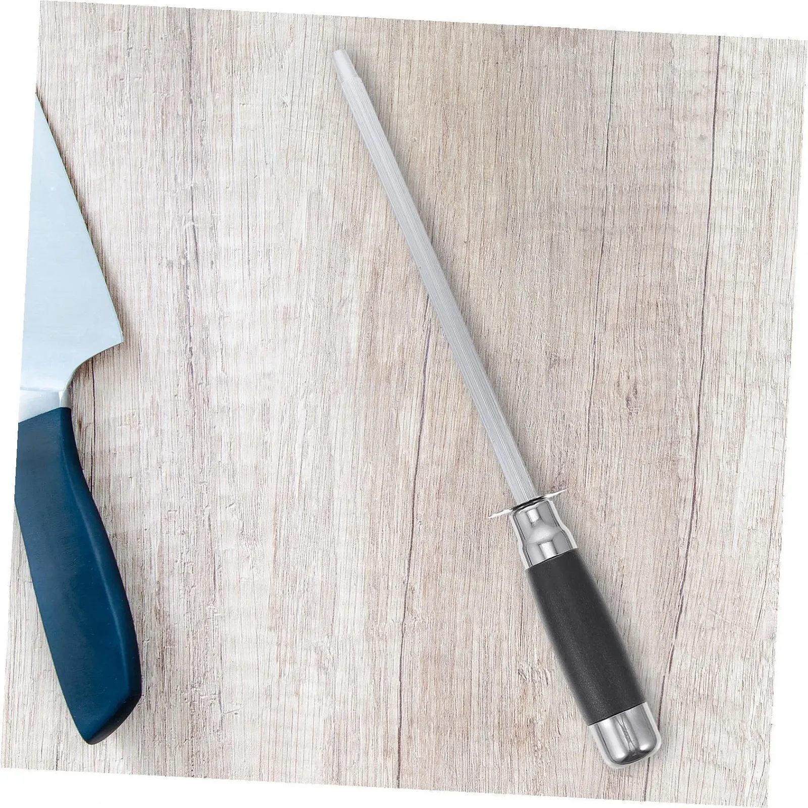 Мусат для ножів Ciieeo Сталевий з ручкою з PP, фото №7