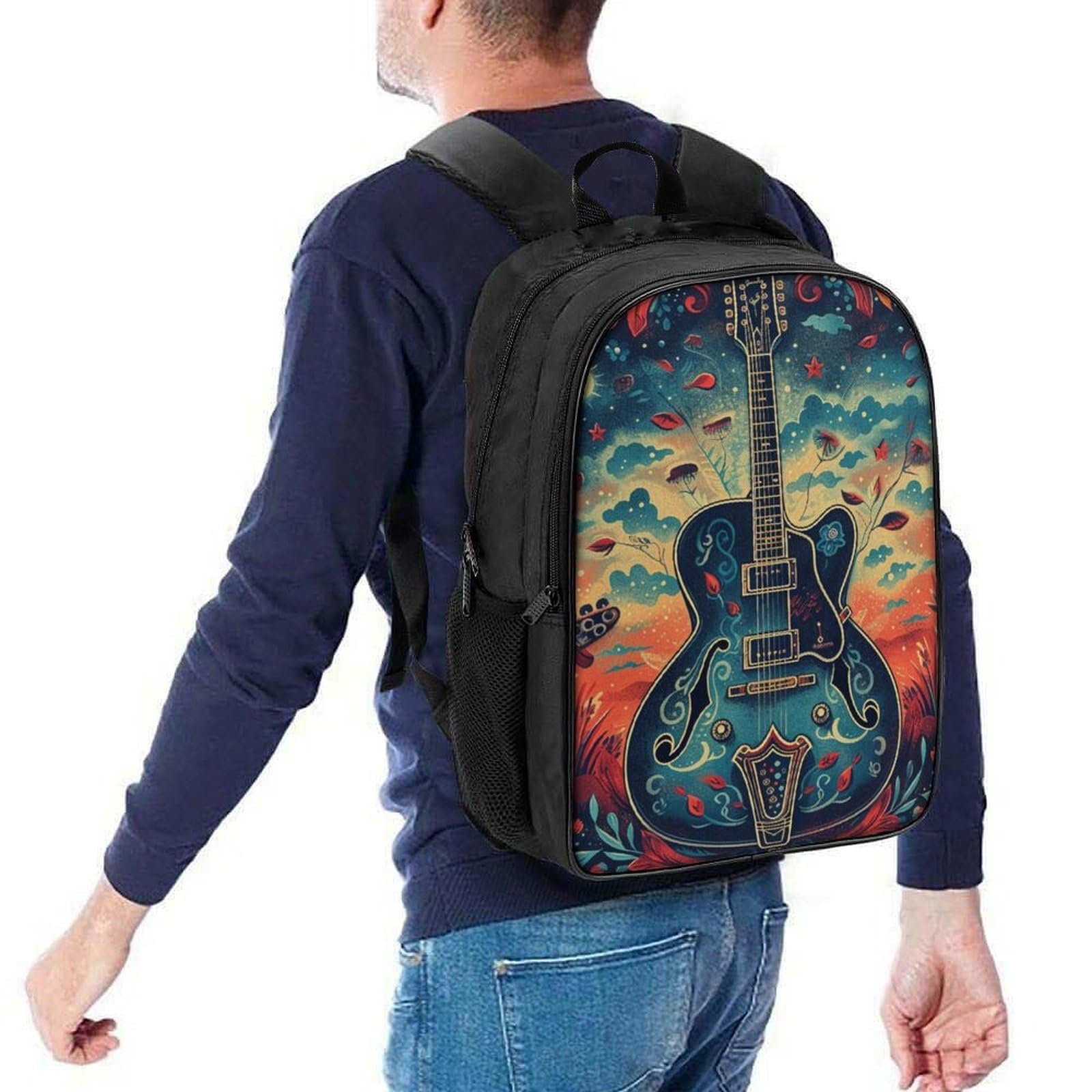 Рюкзак FPAKAKIIE Guitar Шкільний 40x28x16см, фото №5