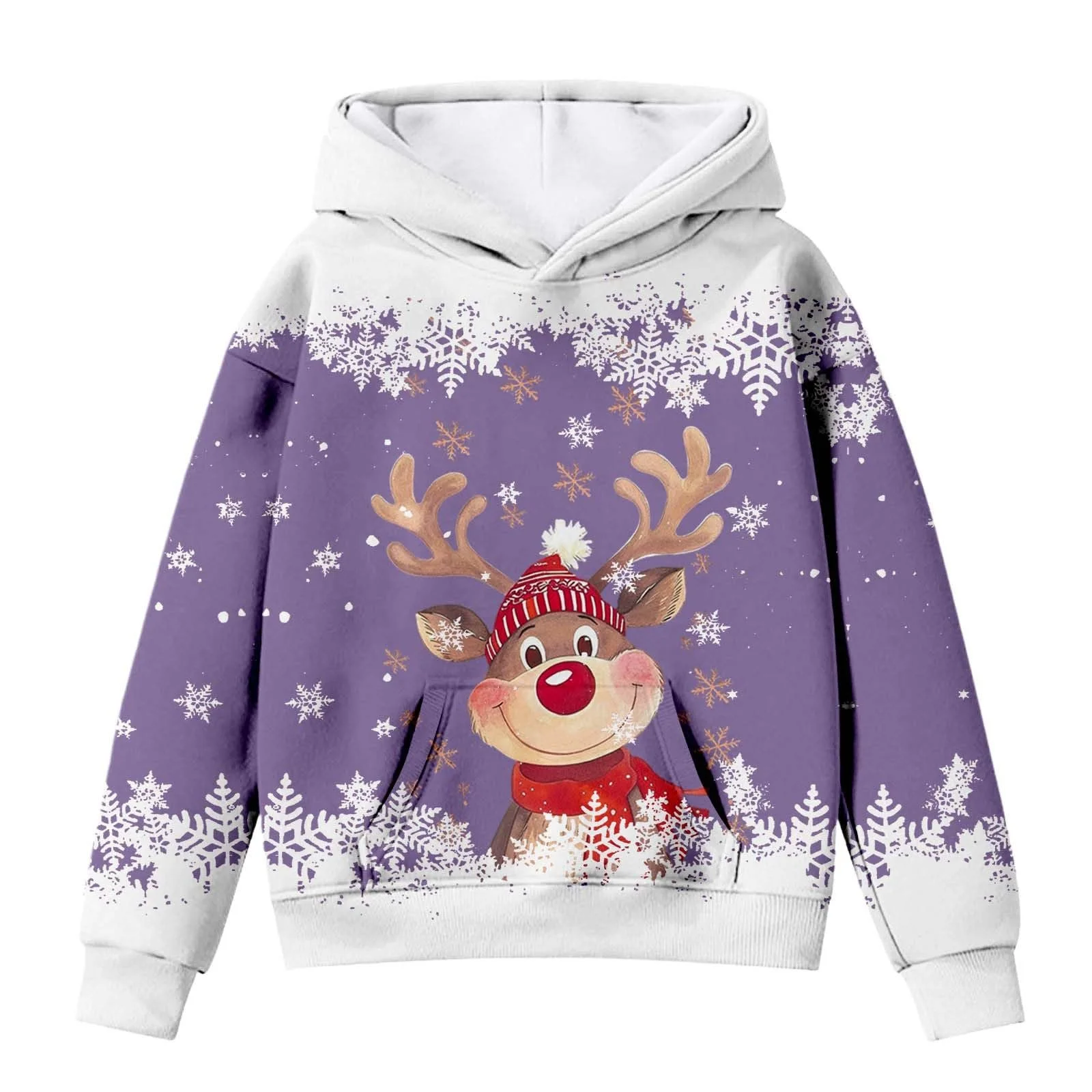 Пуловер Дитячий Різдвяний світшот Повсякденний, фото №2