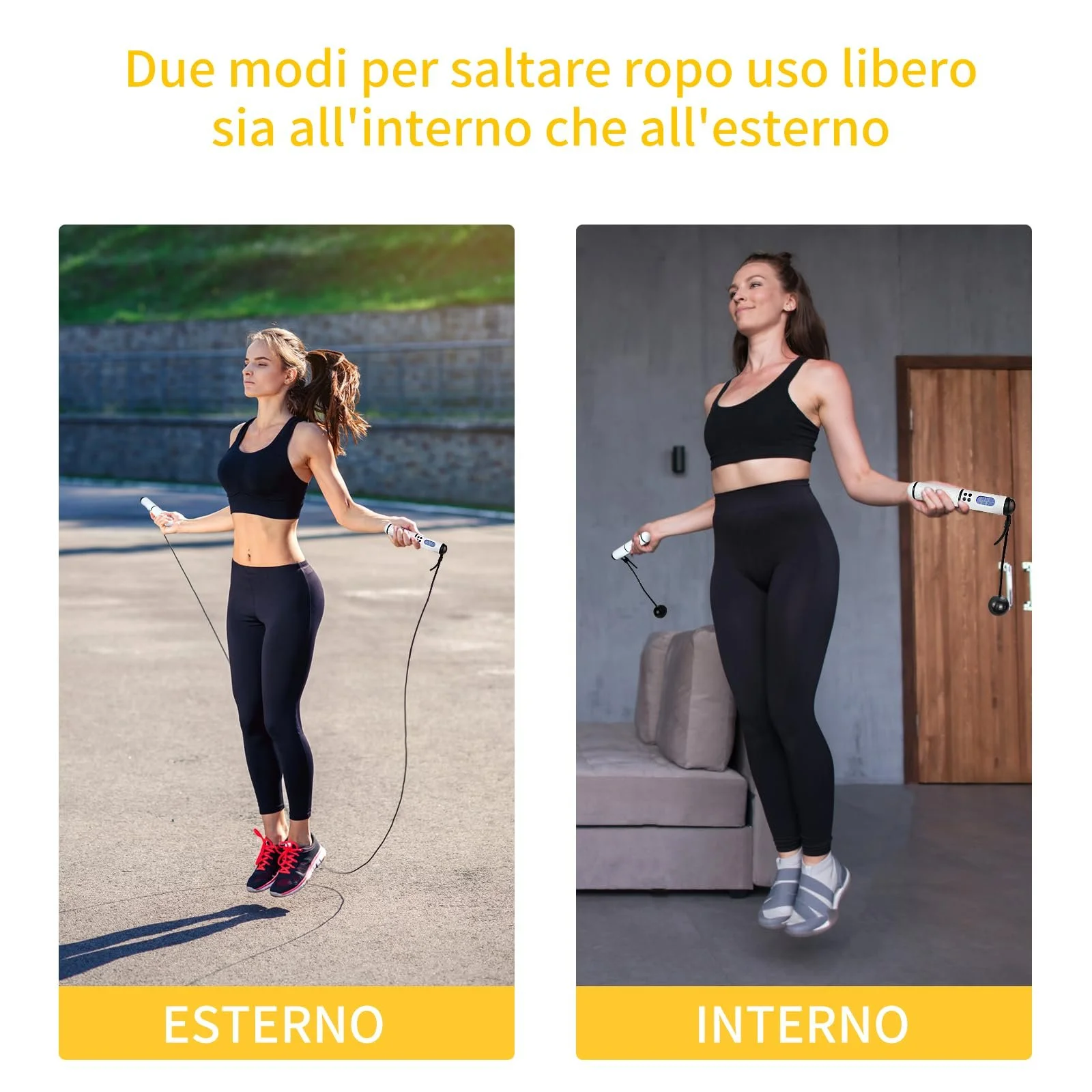 Скакалка з лічильником Speed Rope Digital регульована нековзні ручки, фото №5