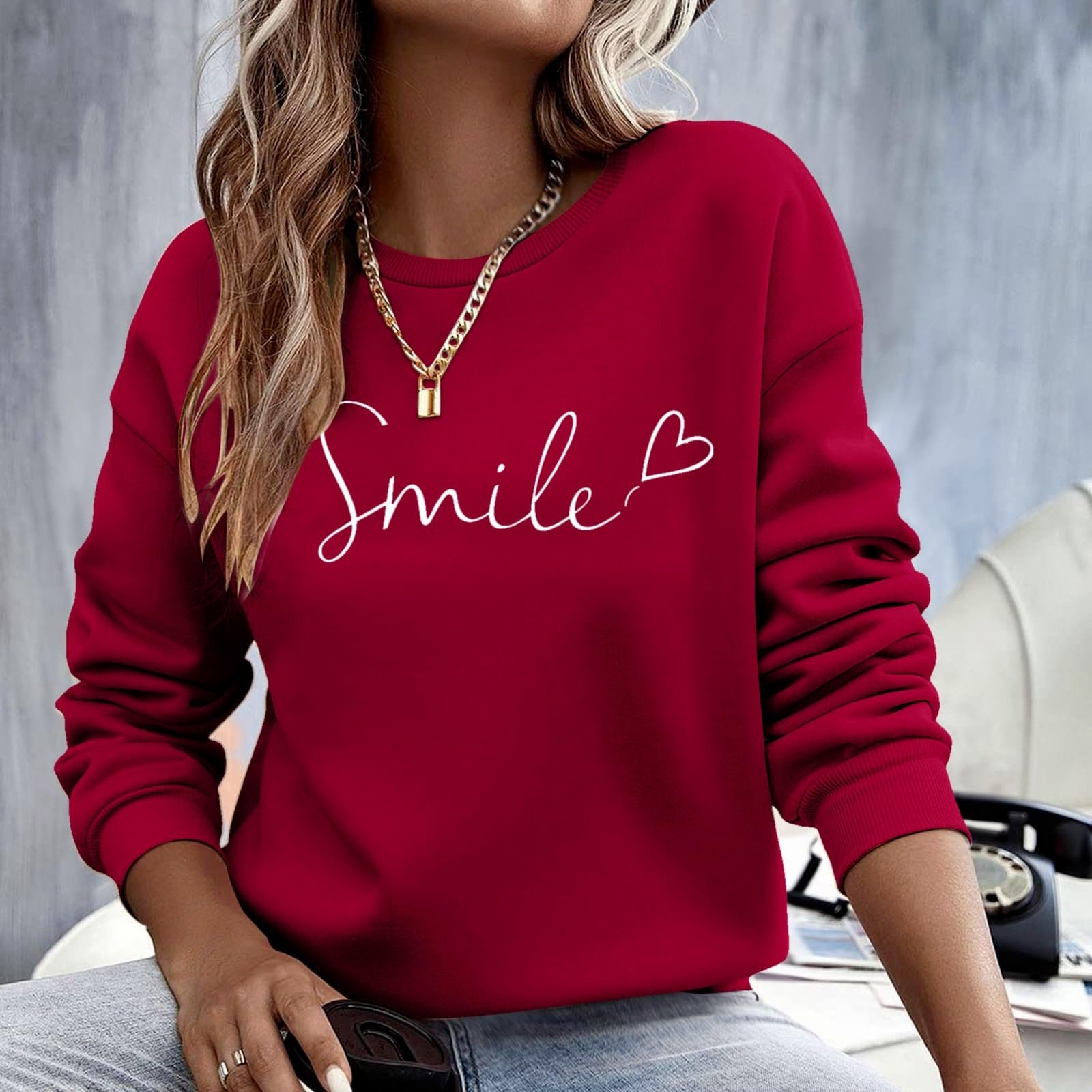 Жіночий світшот Backwoods Y2K з круглим вирізом, фото №7 Жіночий світшот Backwoods Y2K з круглим вирізом, фото №7