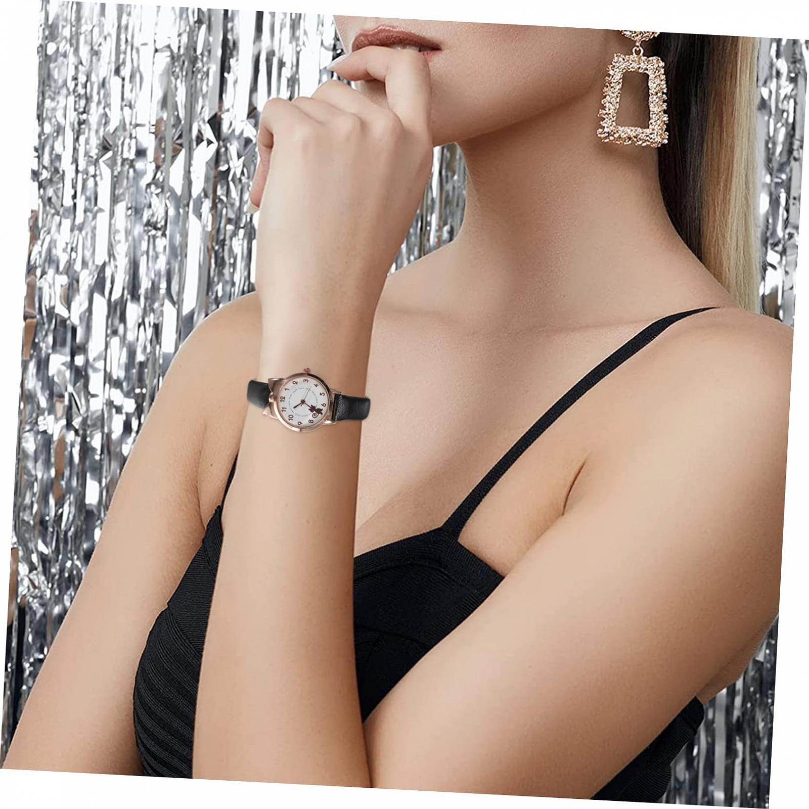 Жіночий цифровий годинник Healvian з котячим дизайном, фото №2