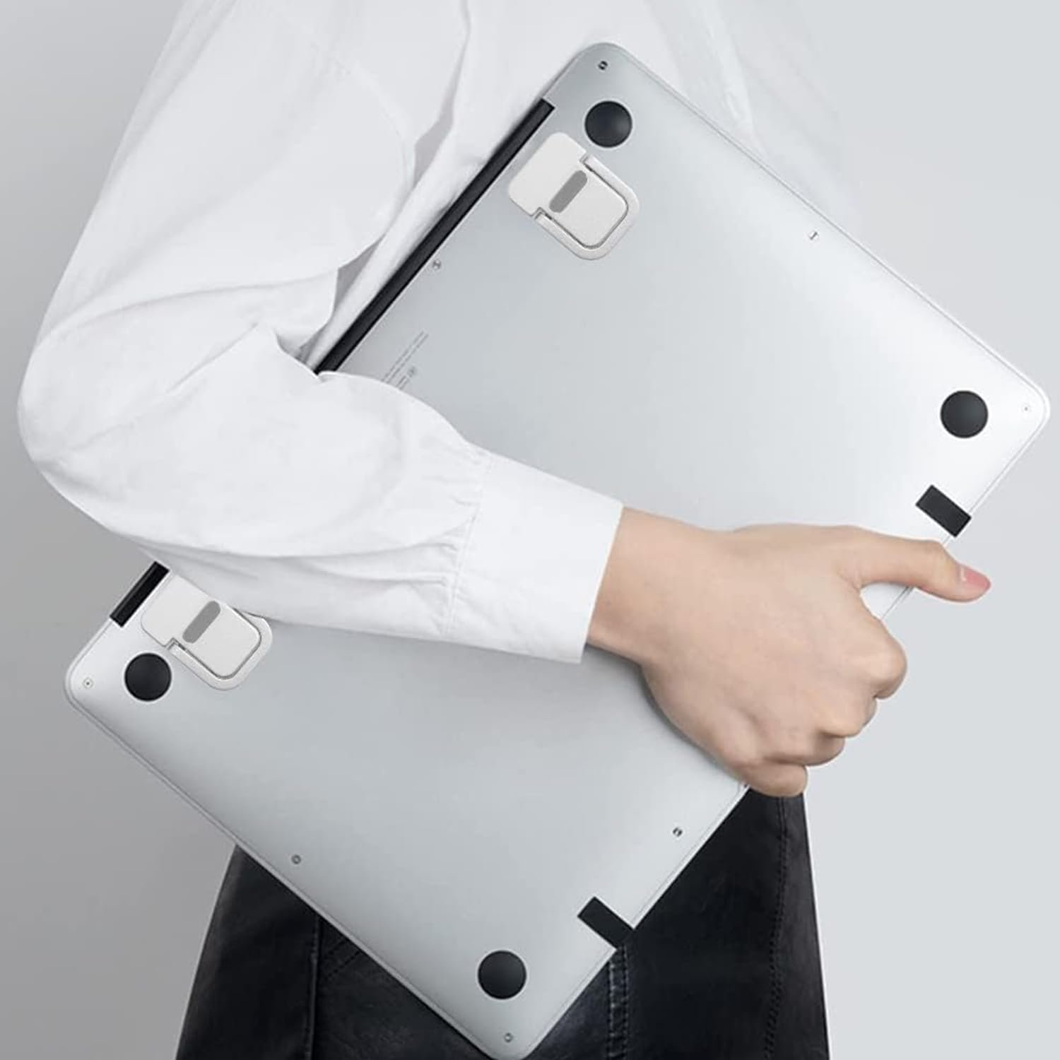 Подставка для ноутбука Mini Brand Неизвестно (2 шт.) Серебристый, фото №6