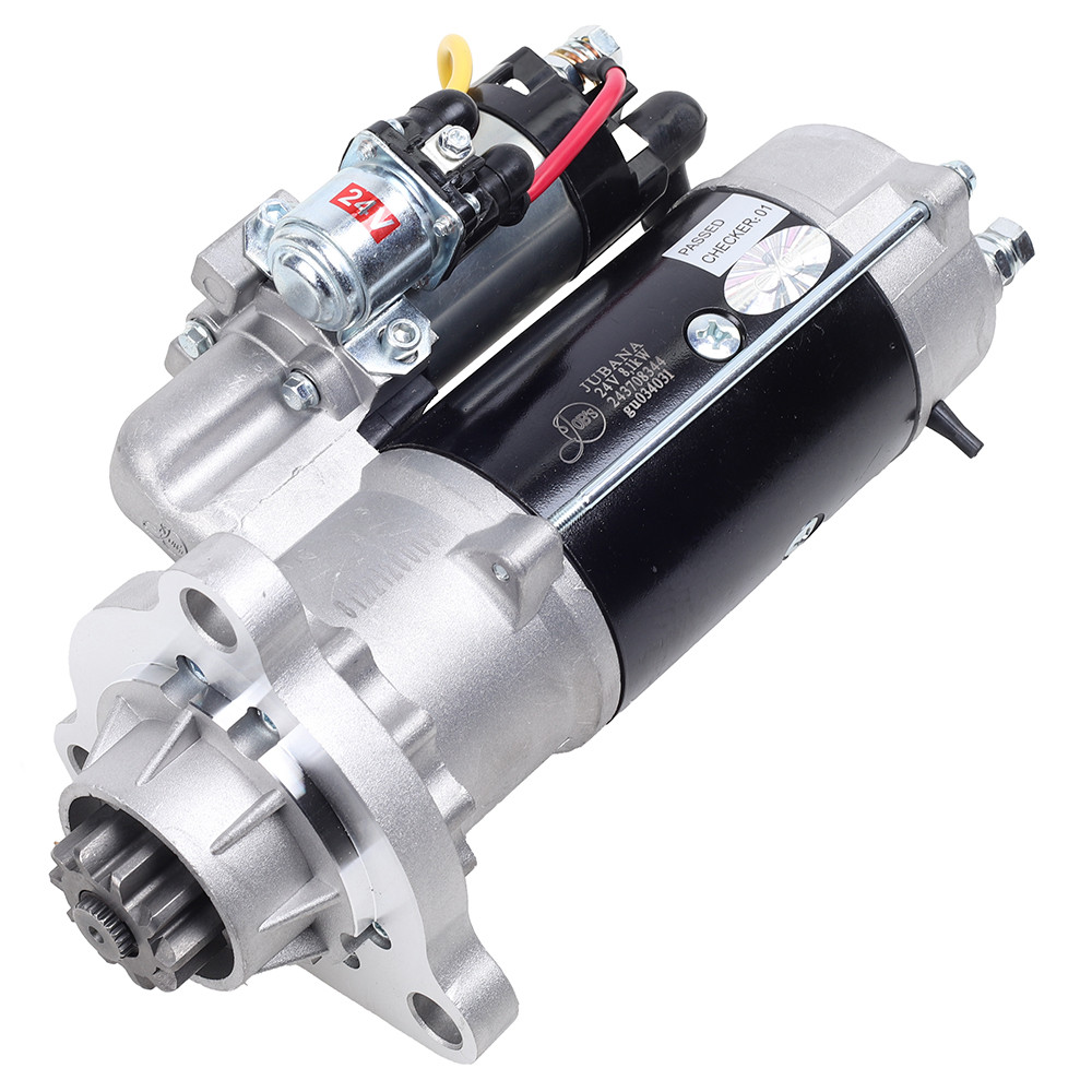 Стартер КАМАЗ Евро 243708344 редукторный z=10, 8,0кВт ан.СТ142-10 Юбана 5402.3708, фото №1