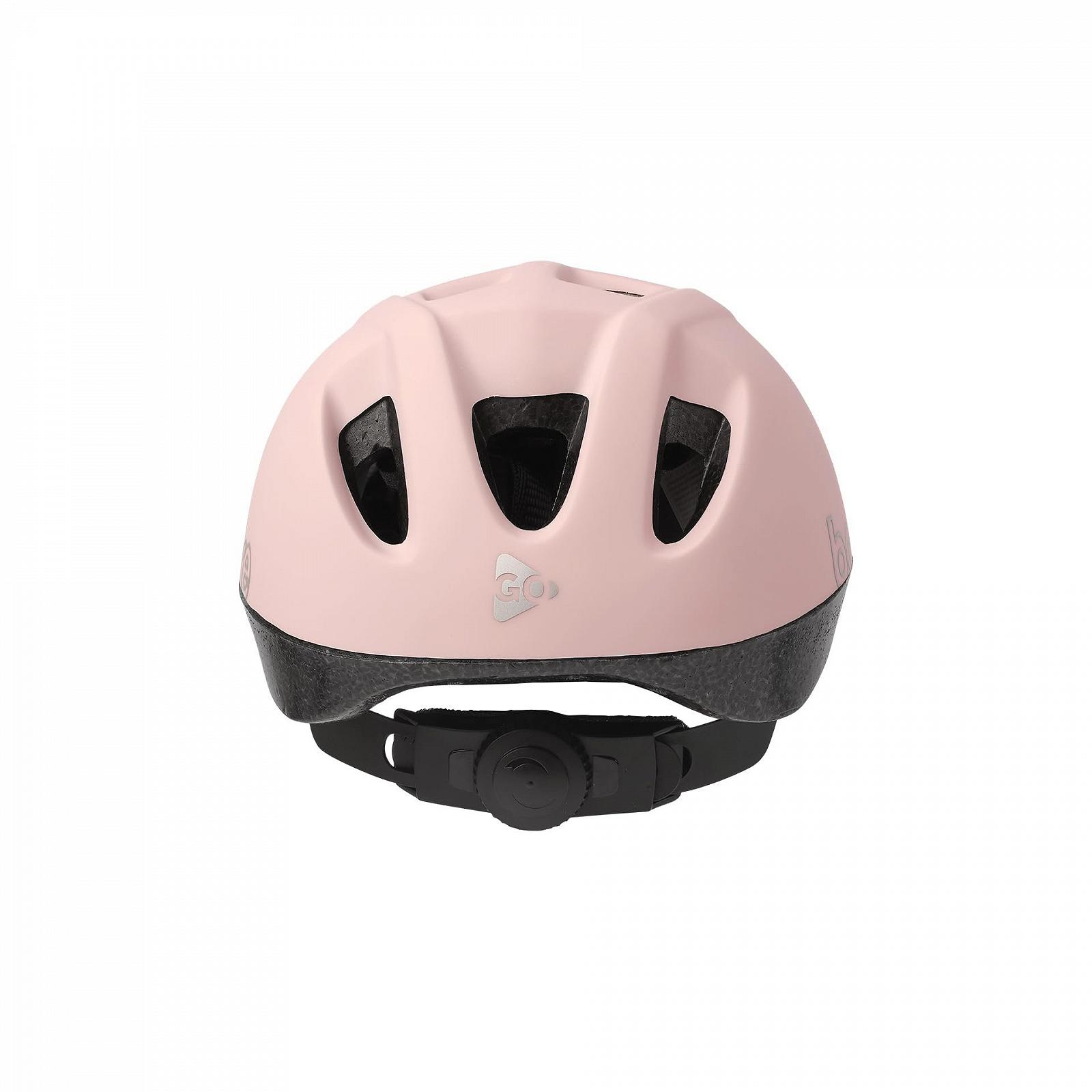 Велосипедный шлем Bobike Go Edge S 52-56 см Cotton Candy Pink, фото №4