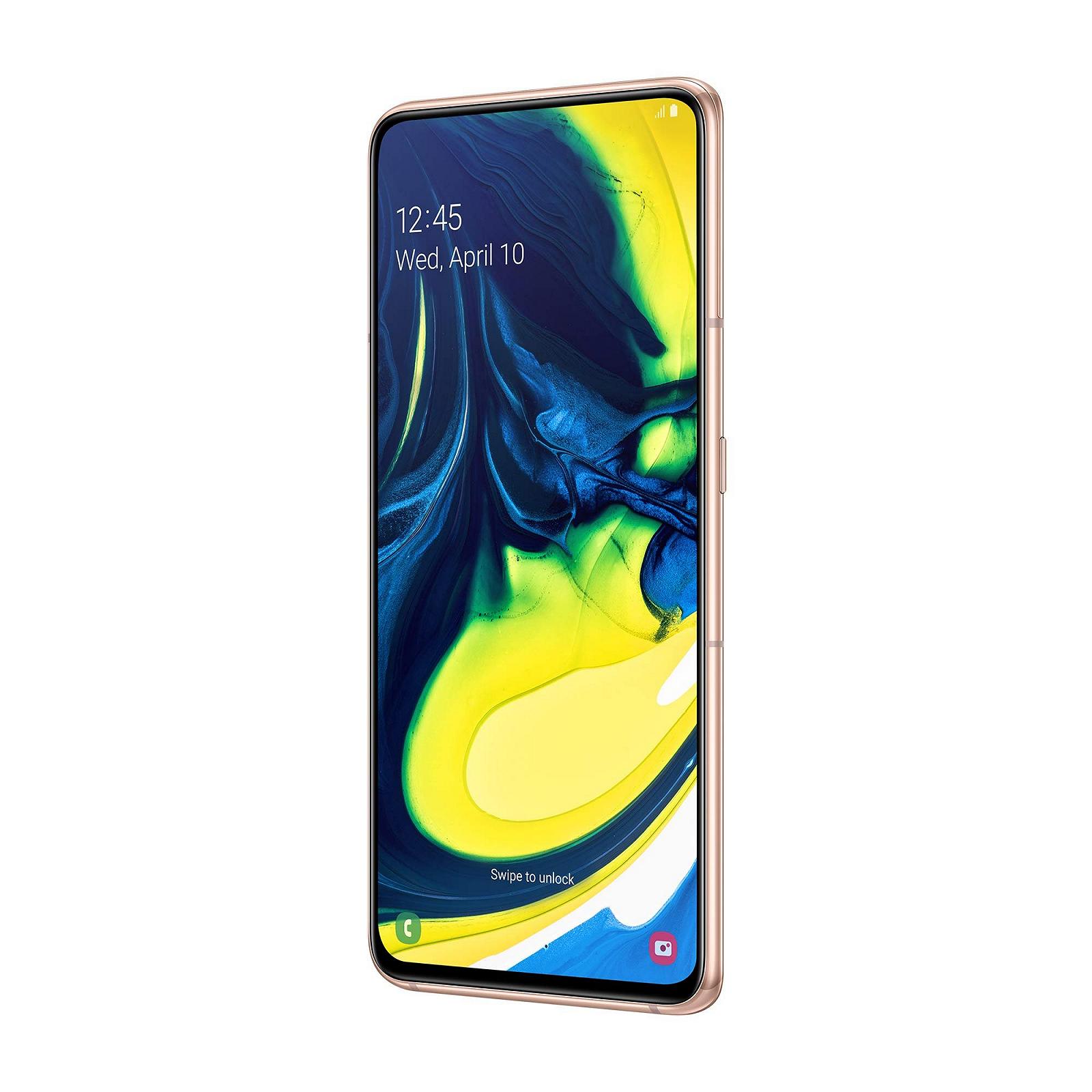 Смартфон Samsung Galaxy A80 4G 6.7" 8/128GB Gold, фото №7