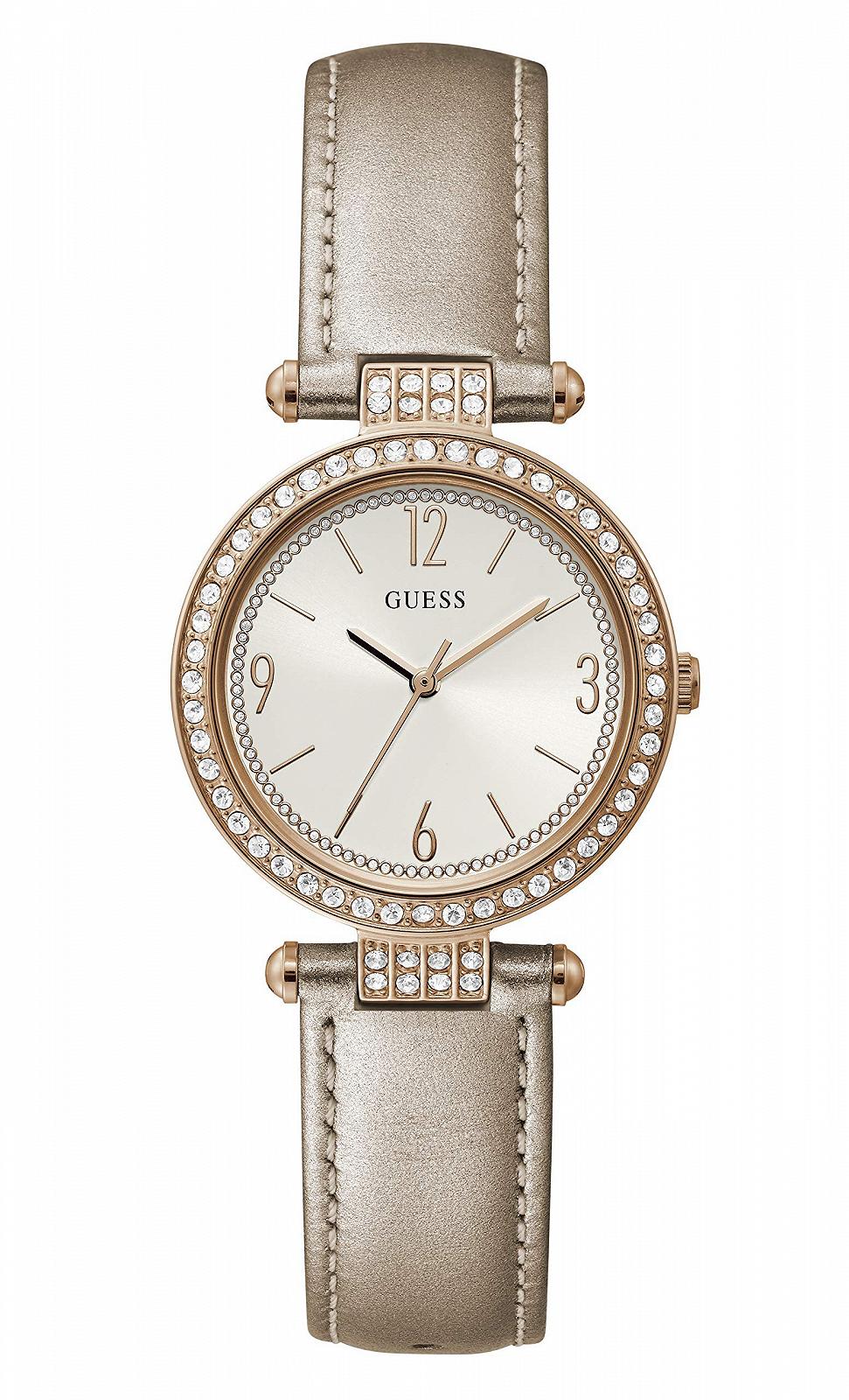 Часы Guess женские Work GW0116L1, розовое золото/розовый, размер Unit, минималистичный, фото №1 Часы Guess женские Work GW0116L1, розовое золото/розовый, размер Unit, минималистичный, фото №1