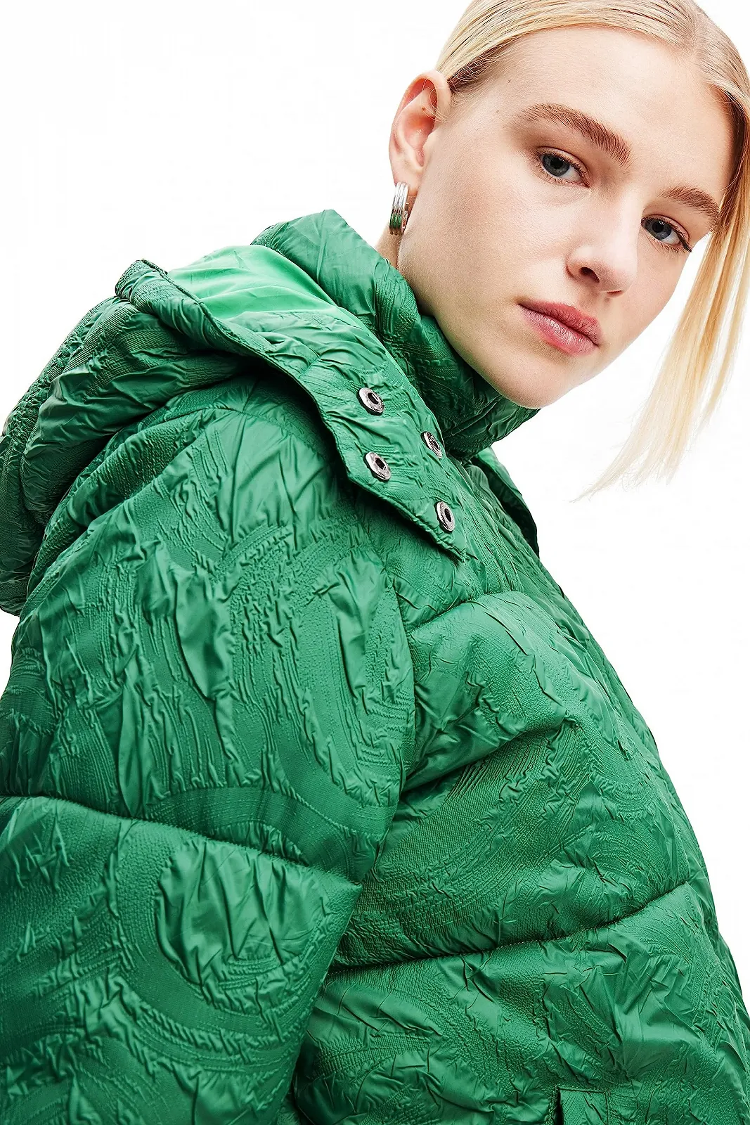 Короткое пальто Desigual Calgary Woman Woven Padded, фото №3