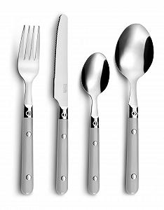 Набор столовых приборов для 4 человек Amefa Saxo 16 предметов, серый цена на synthetic.ua - Фото 1 Набор столовых приборов для 4 человек Amefa Saxo 16 предметов, серый synthetic.ua - Фото 1