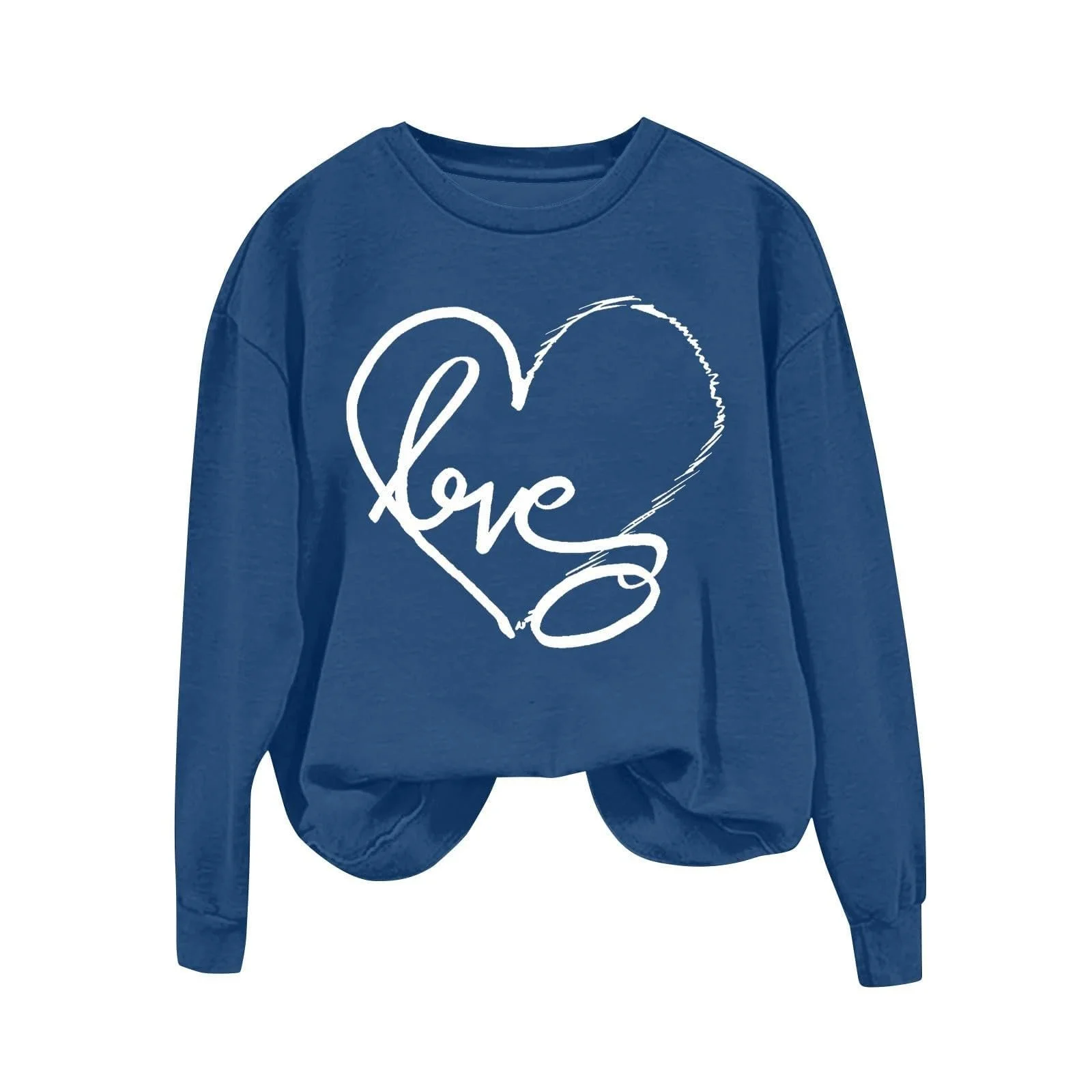 Женский Свитер Gwnauz Сердце Длинный Рукав, фото №2 Женский Свитер Gwnauz Сердце Длинный Рукав, фото №2