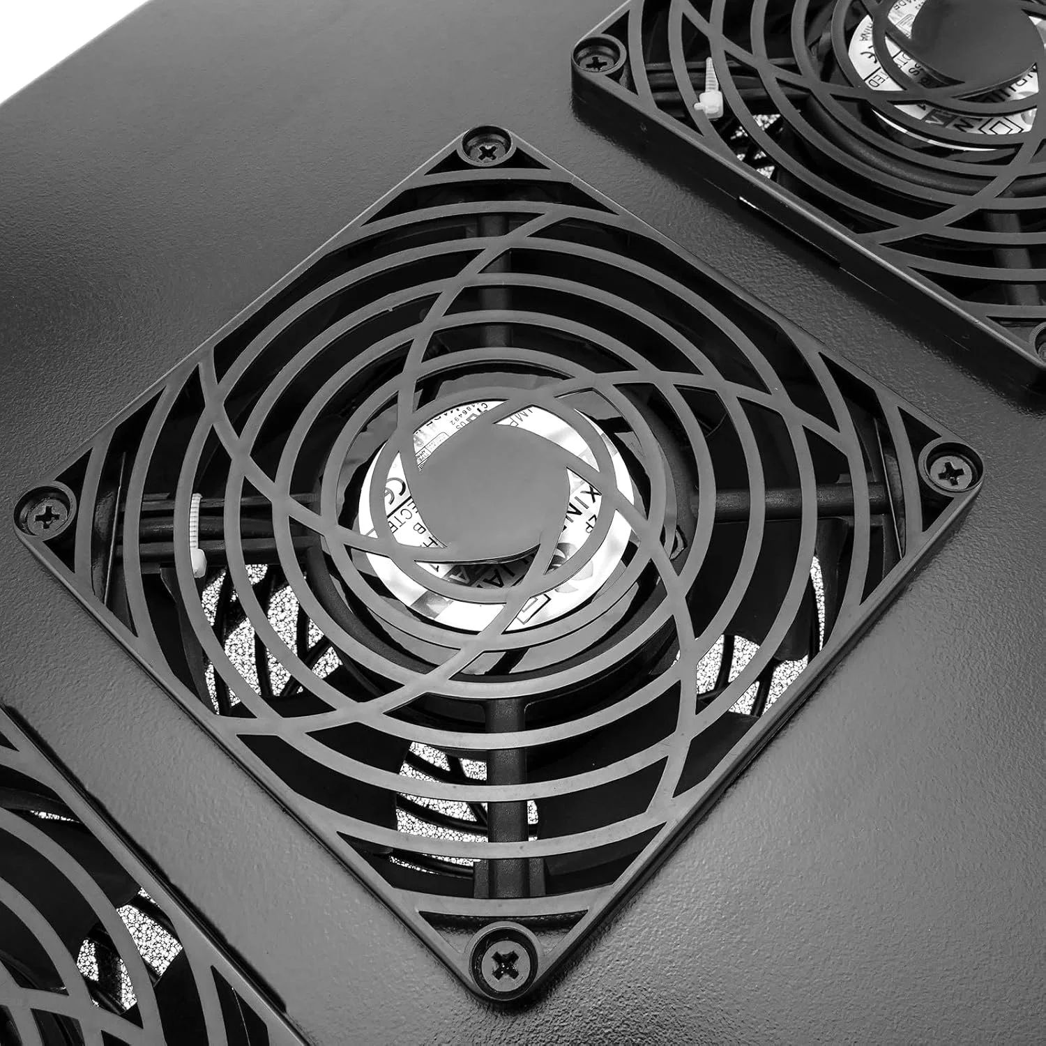 Вентиляционный комплект Cablematic 19'' U1/ 3/120mm / Black, фото №6