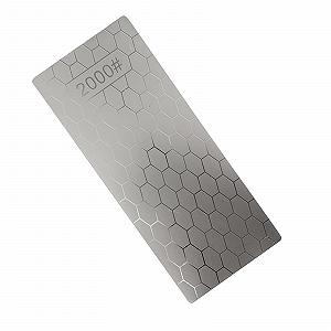 Точило для ножів Алмазний точильний камінь 200-2000 грит З нековзною основою Стільниковий дизайн - Фото 1