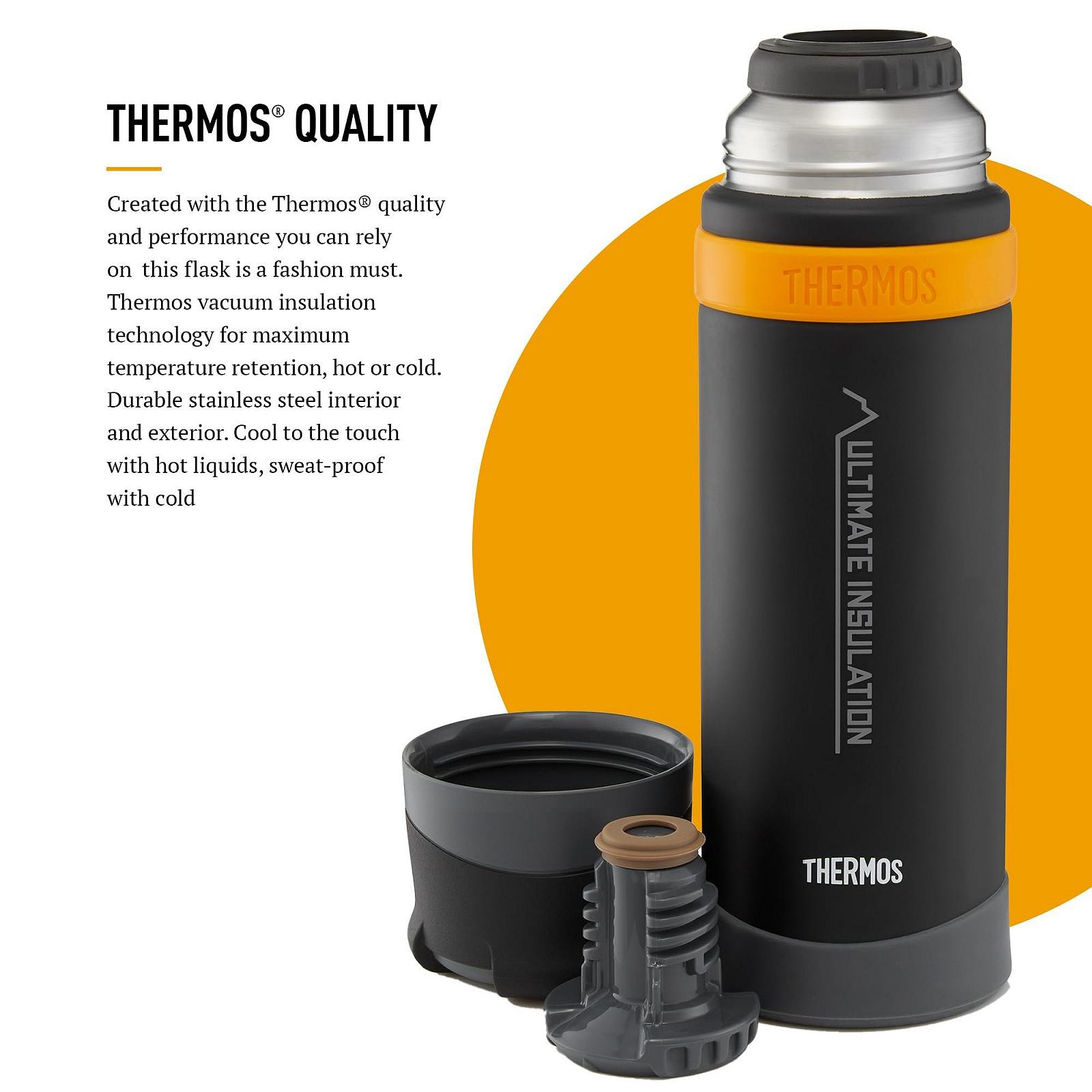 Термос Thermos Ultimate Flask 900 мл Matte Black, фото №4 Термос Thermos Ultimate Flask 900 мл Matte Black, фото №4