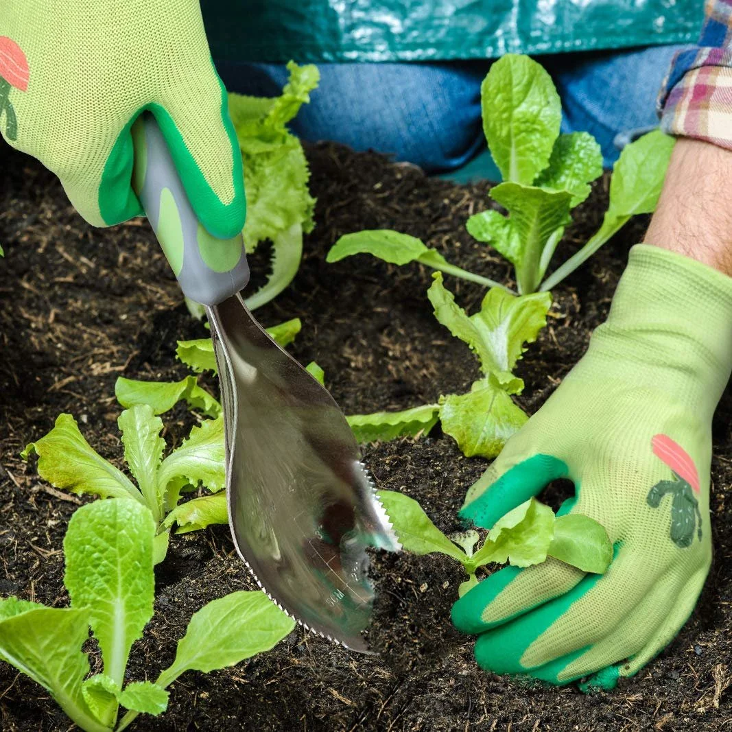 Лопата совковая Jardineer Excavator Зелений / Синій, фото №6