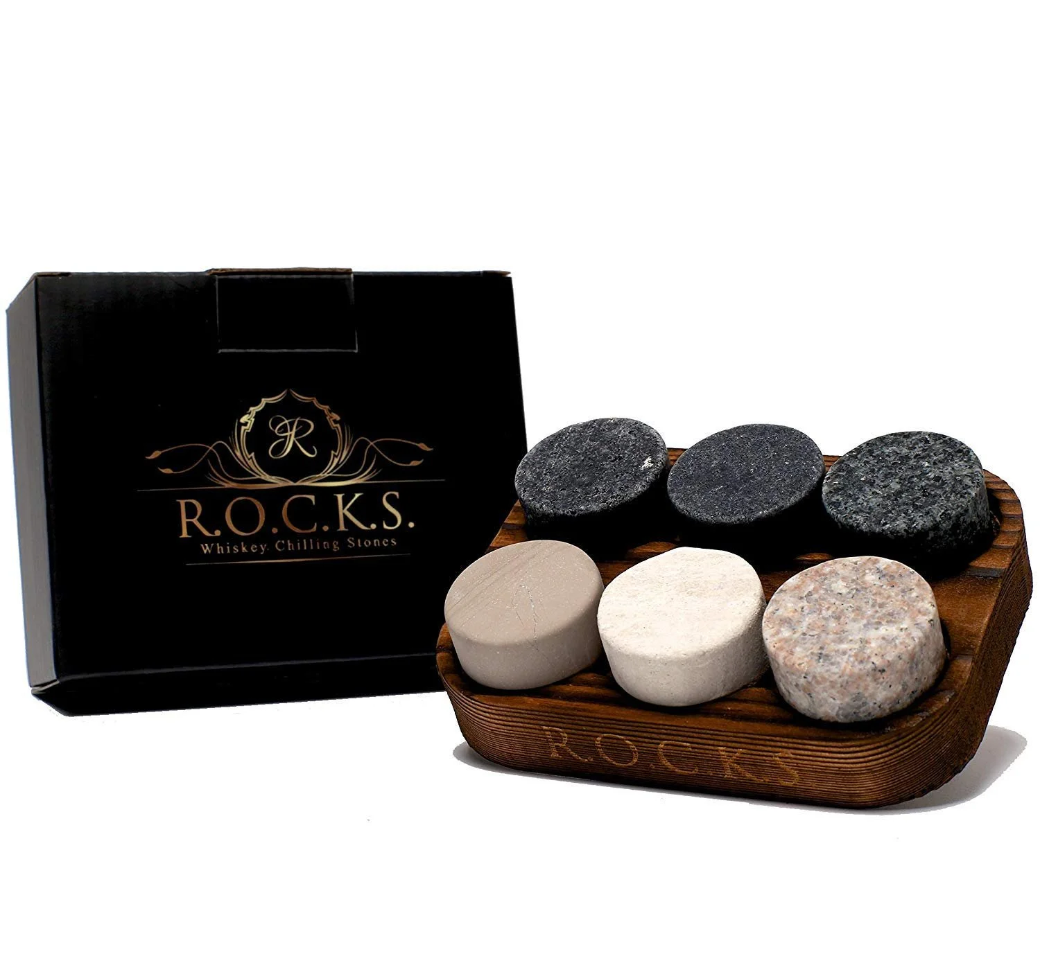 Камни для виски R.O.C.K.S. 6 штук, фото №1 Камни для виски R.O.C.K.S. 6 штук, фото №1