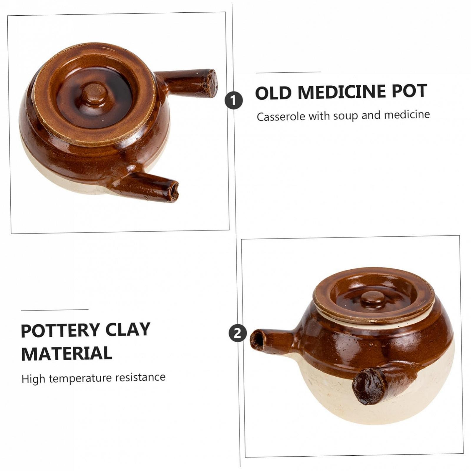 Ківш Ipetboom керамічний для традиційної китайської медицини термостійкий з ергономічною ручкою для газових плит, фото №9 Ківш Ipetboom керамічний для традиційної китайської медицини термостійкий з ергономічною ручкою для газових плит, фото №9