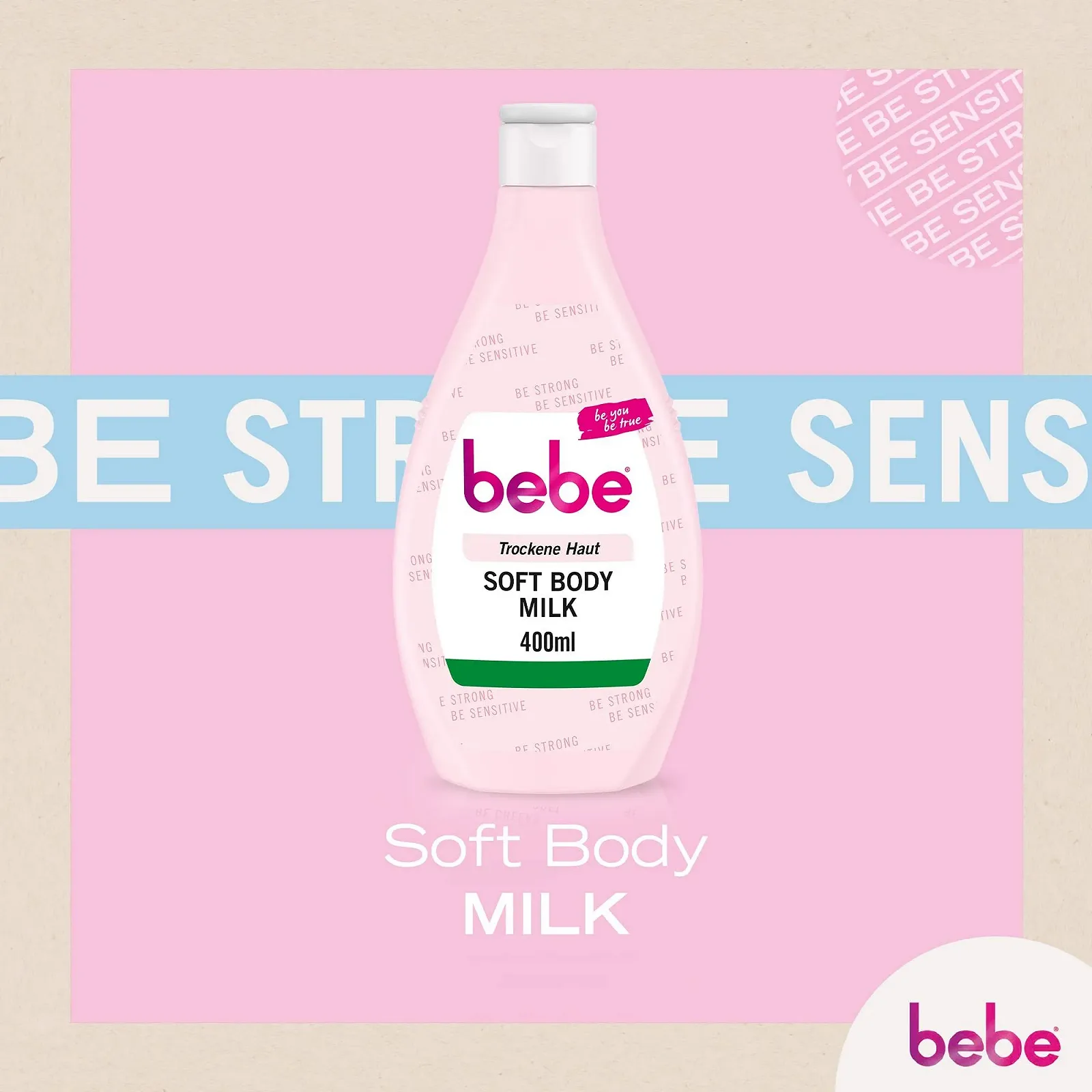Молочко для тела Bebe Soft 400 мл, фото №2