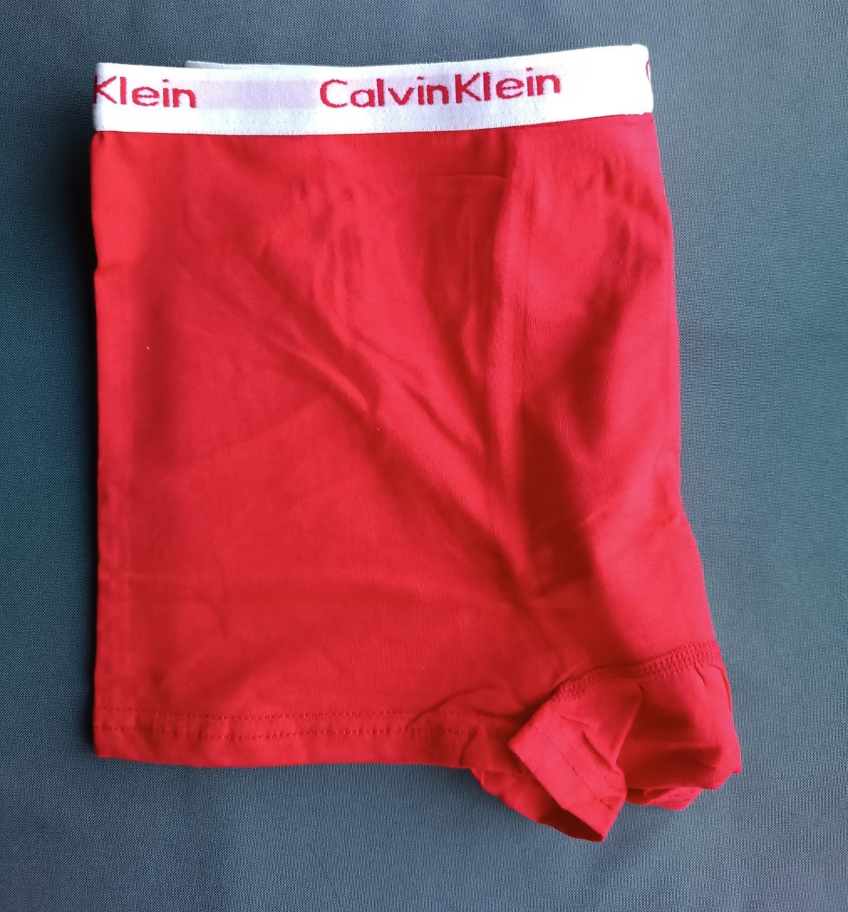 Чоловічі червоні труси боксери Calvin Klein, фото №2