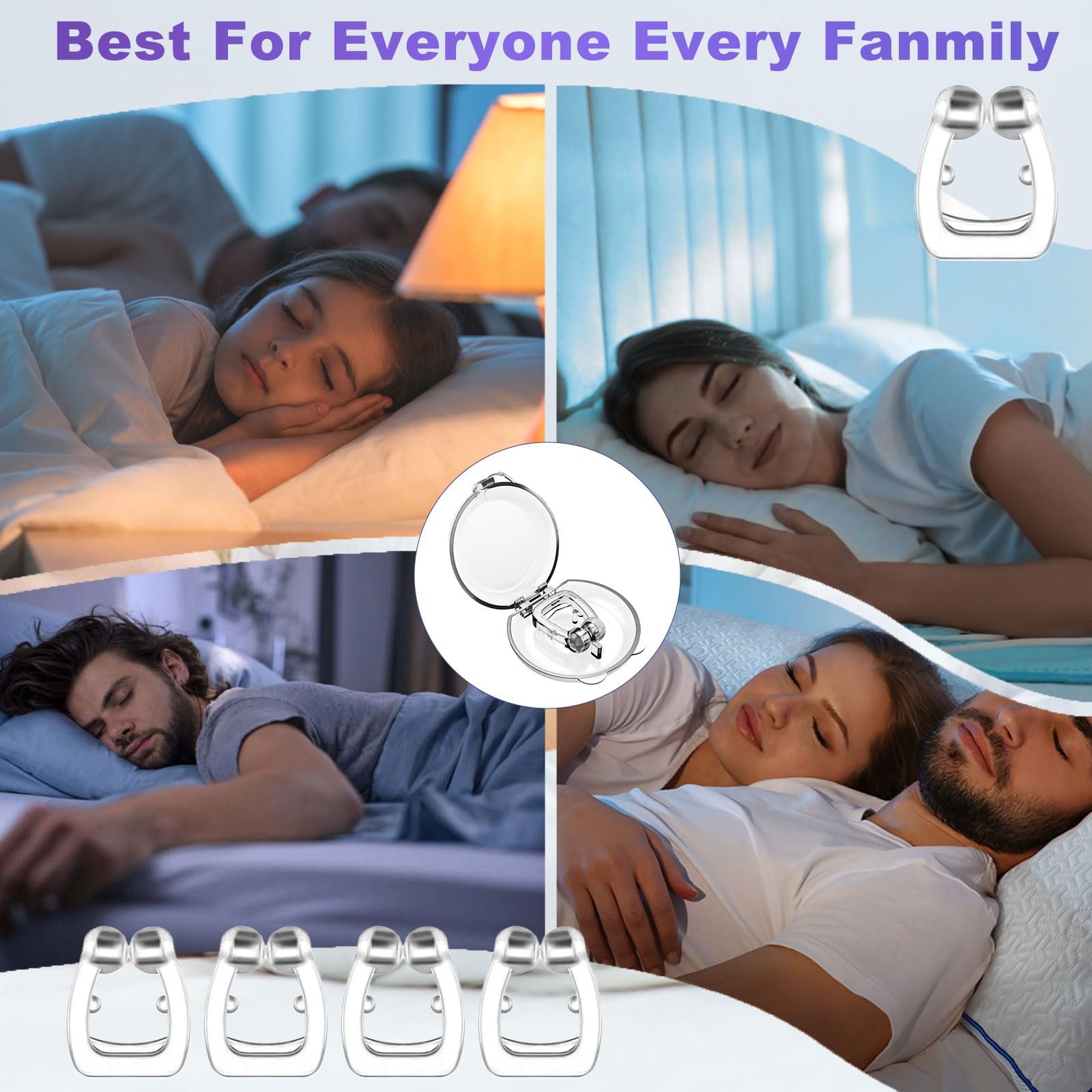 Затискачі від хропіння Srup, 8 шт., затискач для носа, роздільник для носа, фото №7 Затискачі від хропіння Srup, 8 шт., затискач для носа, роздільник для носа, фото №7