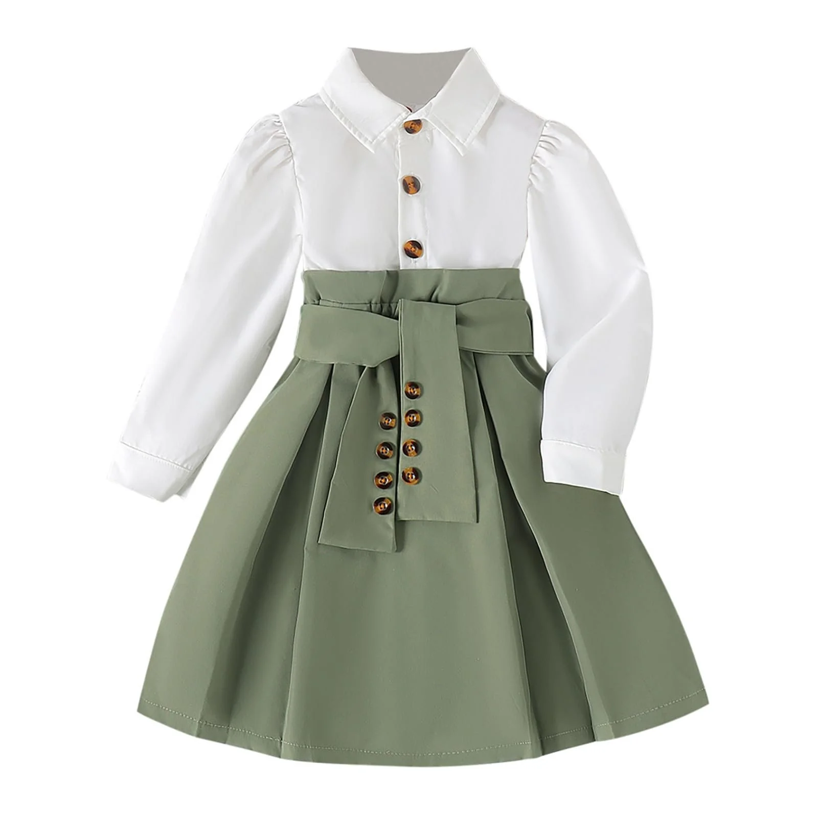 Пальто Флисовое для девочки Generisch С длинными рукавами Зимнее Теплое Модное с Бантиком, фото №1