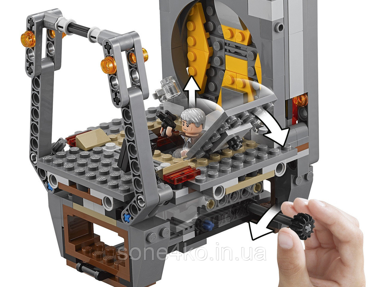 Дизайнер LEGO Star Wars Втеча Рафтара 75180, фото №3