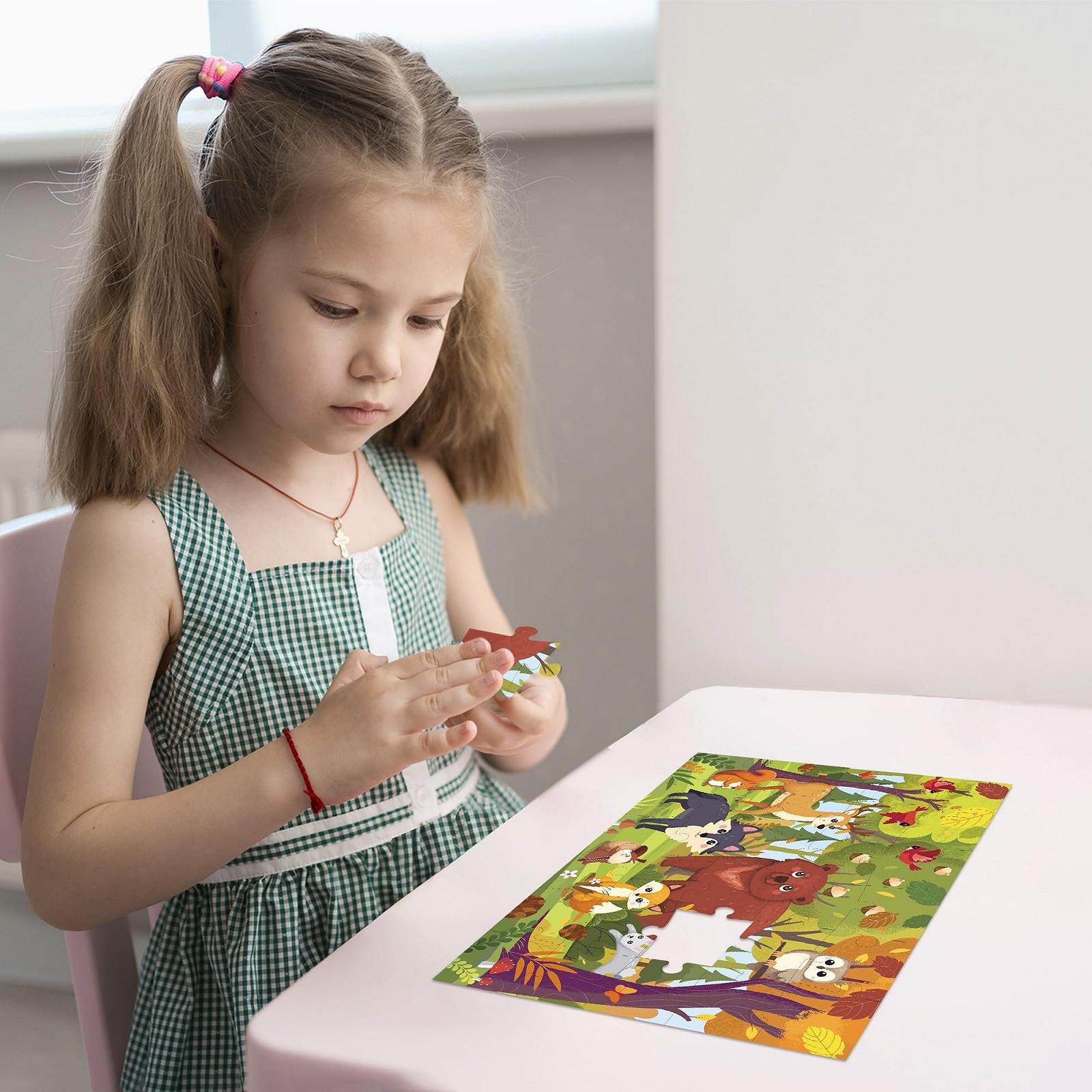 Пазл QUOKKA Forest Animals 30 элементов 29 x 21 см, фото №8 Пазл QUOKKA Forest Animals 30 элементов 29 x 21 см, фото №8