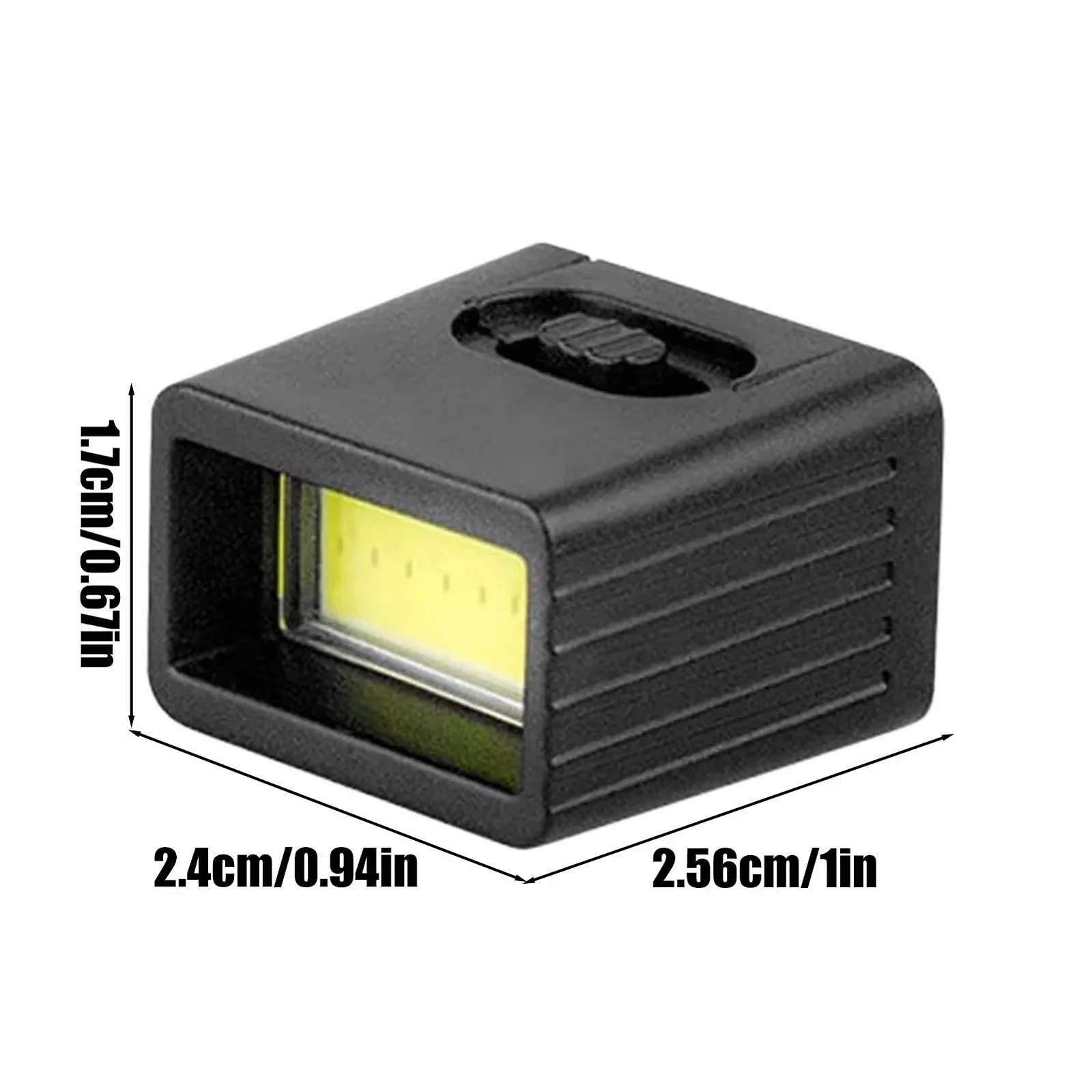 Маленький LED ліхтарик Generic, компактний, яскравий кишеньковий , швидка заміна батареї, портативна лампа для нічних активностей, фото №2